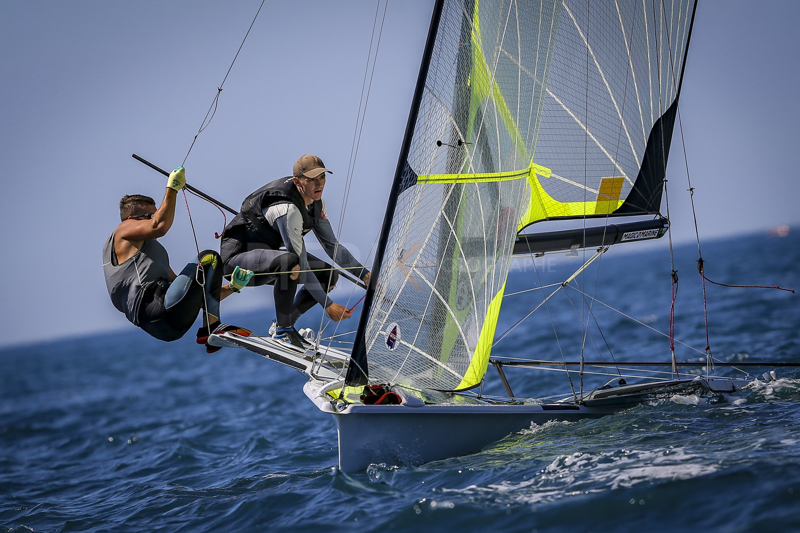 Marseilles France is hosting more than 200 sailors from 28 nations for the 2018 Junior Worl Championship of 49er, 49erFX and Nacra 17. Held from 28 august to 1st september 2018. © Pierick Jeannoutot