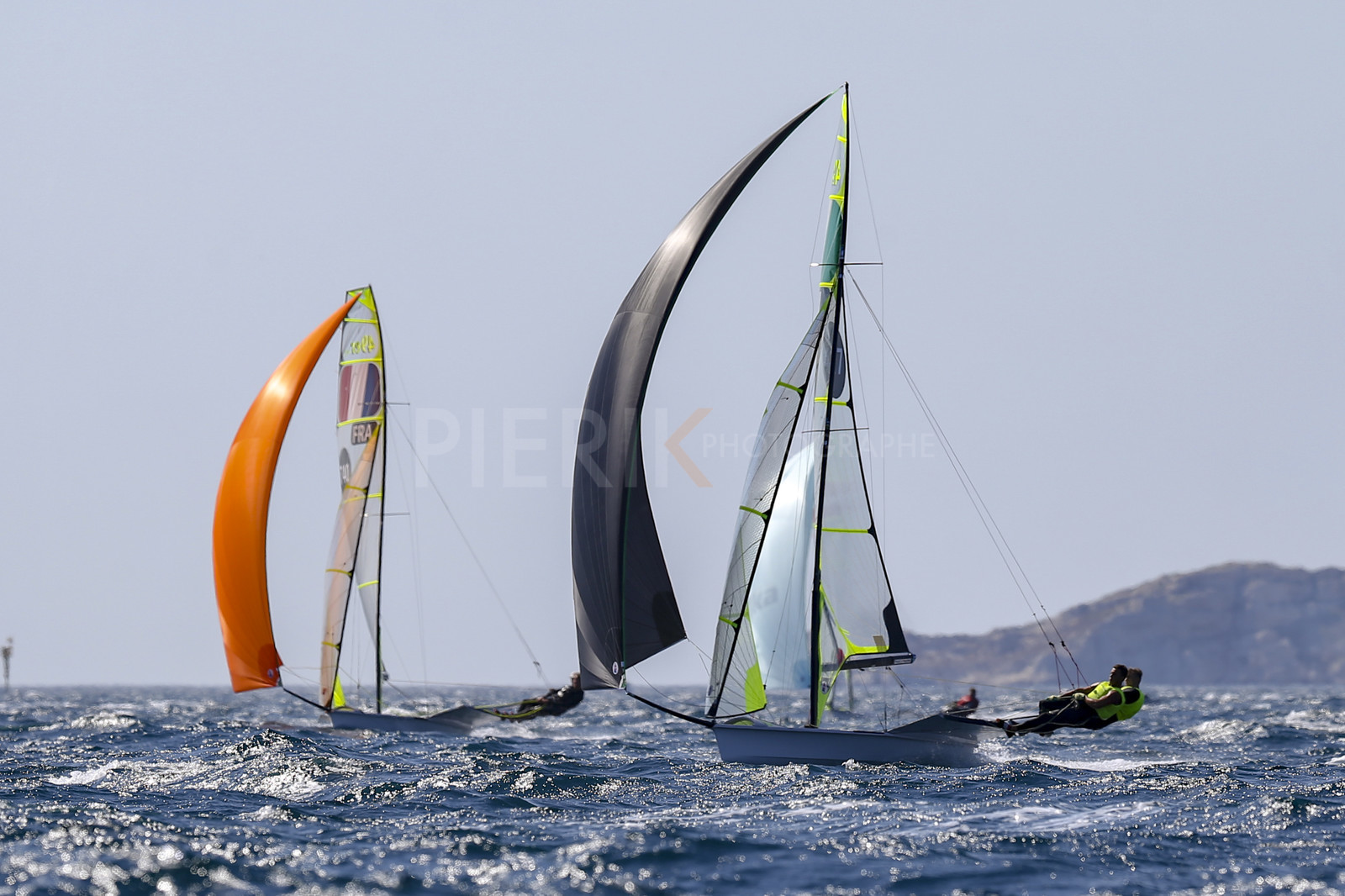 Marseille France is hosting more than 200 sailors from 28 nations for the 2018 Junior Worl Championship of 49er, 49erFX and Nacra 17. Held from 28 august to 1st september 2018. © Pierick Jeannoutot