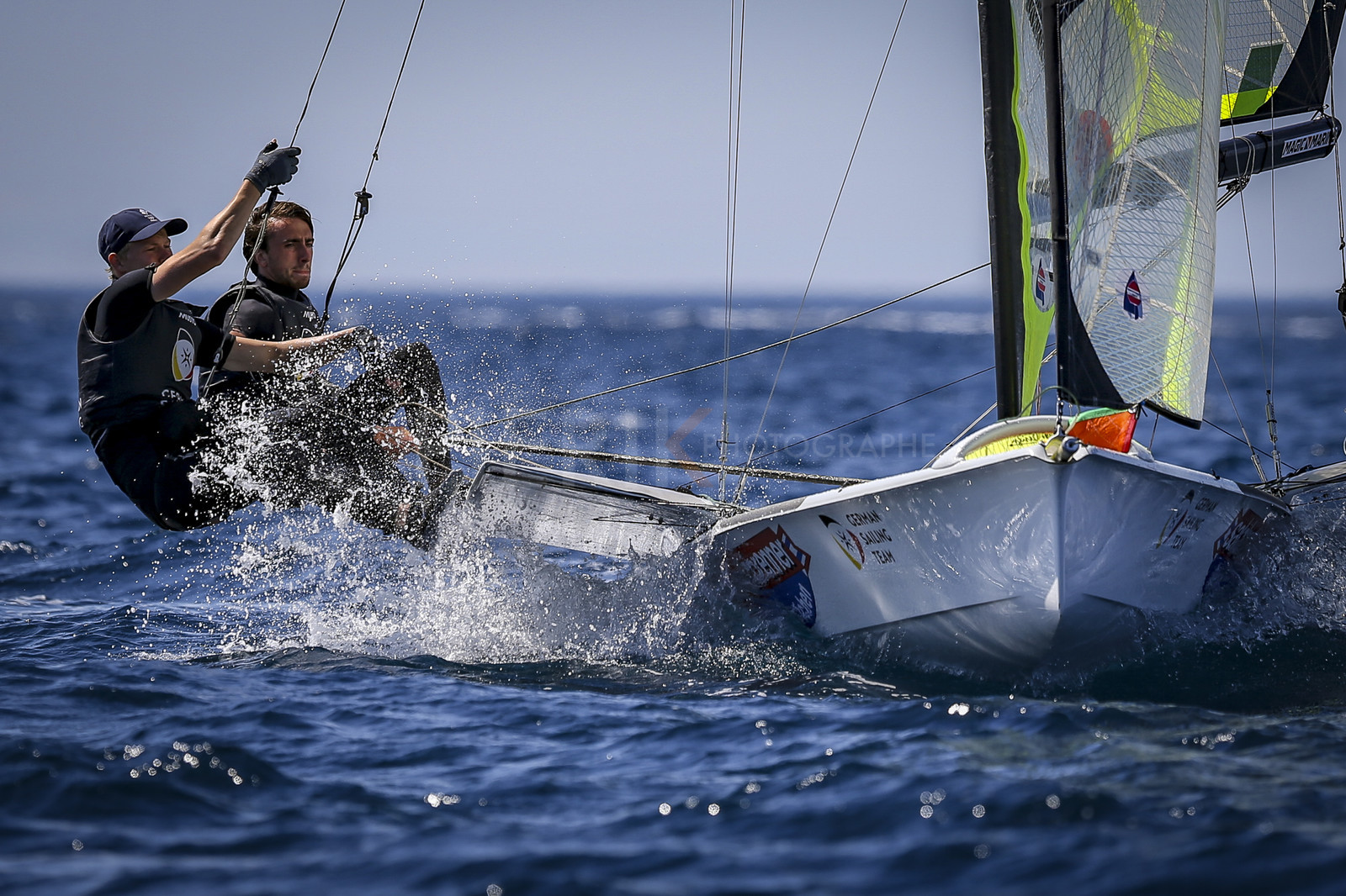 Marseilles France is hosting more than 200 sailors from 28 nations for the 2018 Junior Worl Championship of 49er, 49erFX and Nacra 17. Held from 28 august to 1st september 2018. © Pierick Jeannoutot