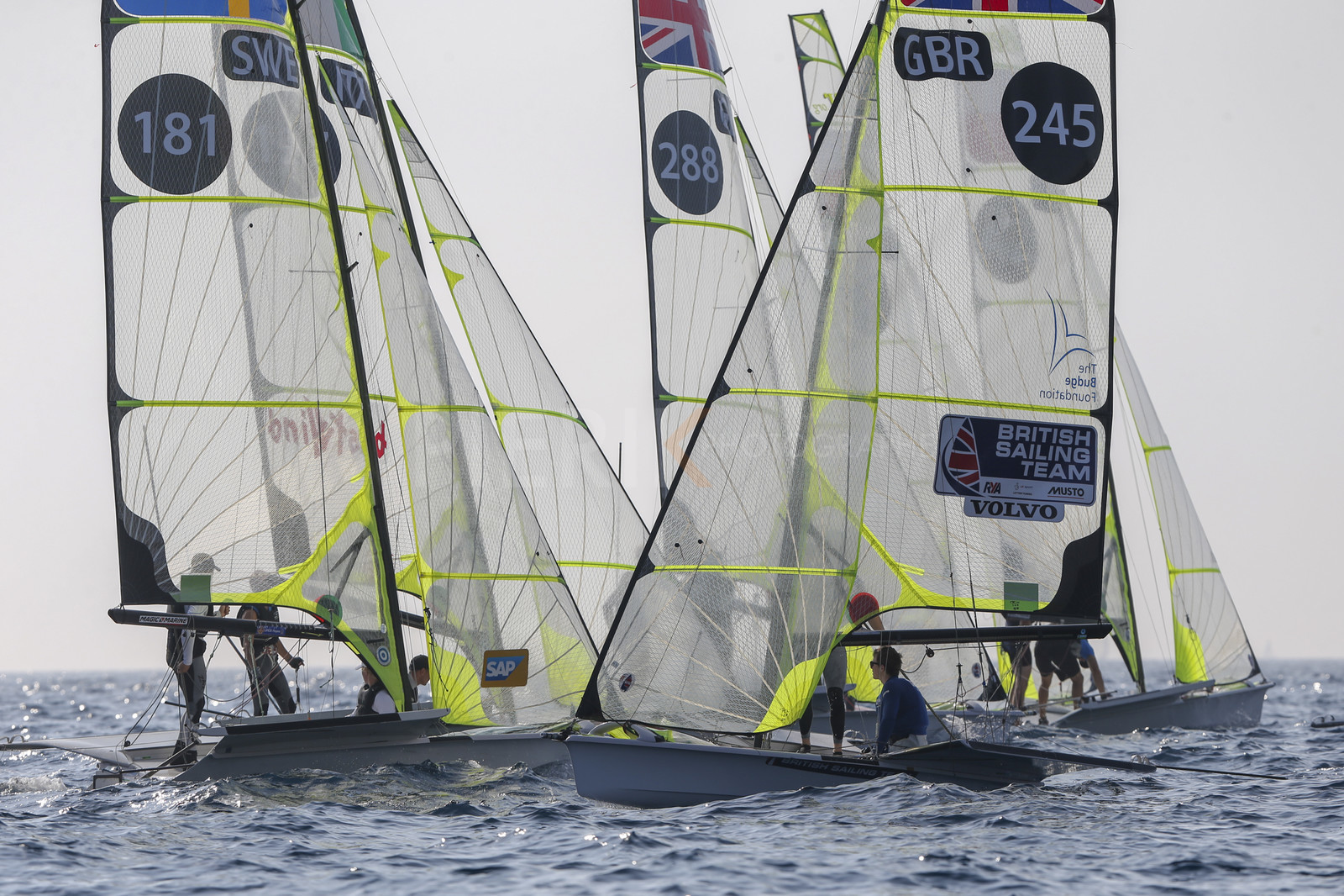 Marseilles France is hosting more than 200 sailors from 28 nations for the 2018 Junior Worl Championship of 49er, 49erFX and Nacra 17. Held from 28 august to 1st september 2018. © Pierick Jeannoutot