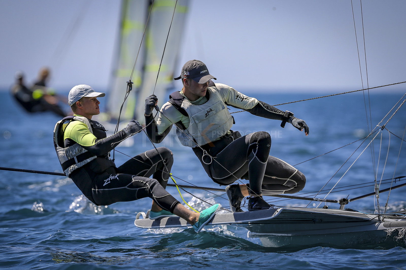 Marseilles France is hosting more than 200 sailors from 28 nations for the 2018 Junior Worl Championship of 49er, 49erFX and Nacra 17. Held from 28 august to 1st september 2018. © Pierick Jeannoutot
