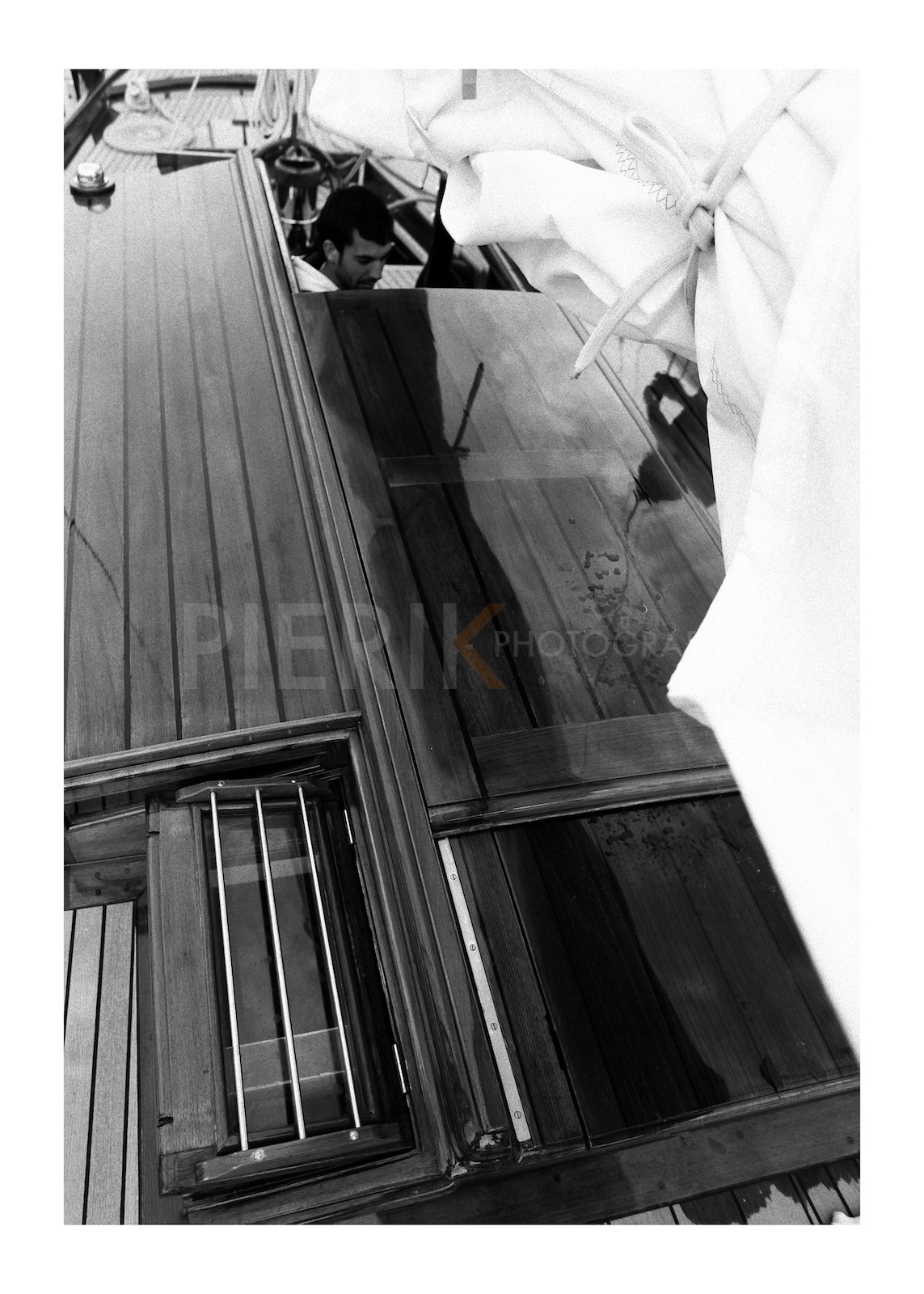 Sur le pont de The Blue Peter