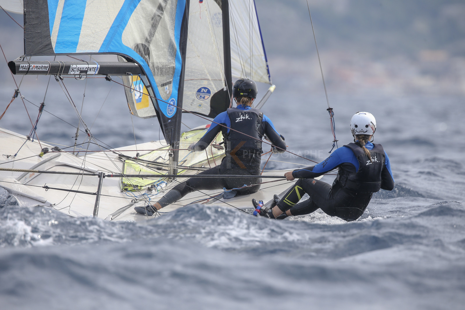 Marseille France is hosting more than 200 sailors from 28 nations for the 2018 Junior Worl Championship of 49er, 49erFX and Nacra 17. Held from 28 august to 1st september 2018. © Pierick Jeannoutot