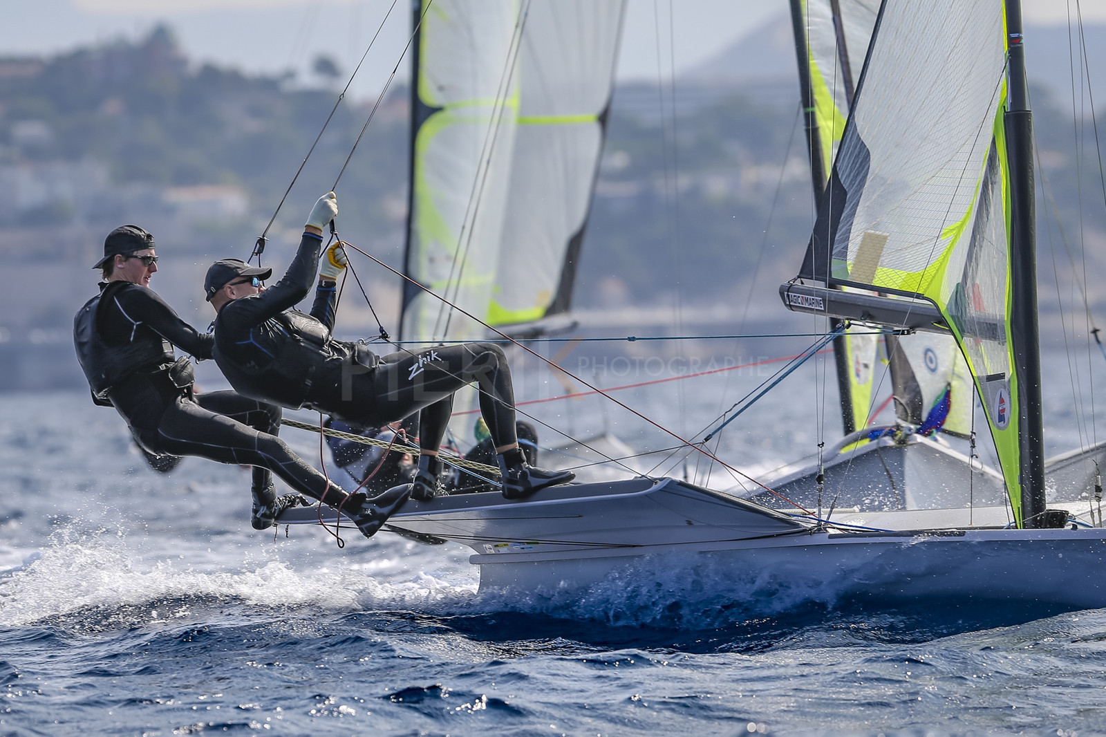 Marseille France is hosting more than 200 sailors from 28 nations for the 2018 Junior Worl Championship of 49er, 49erFX and Nacra 17. Held from 28 august to 1st september 2018. © Pierick Jeannoutot