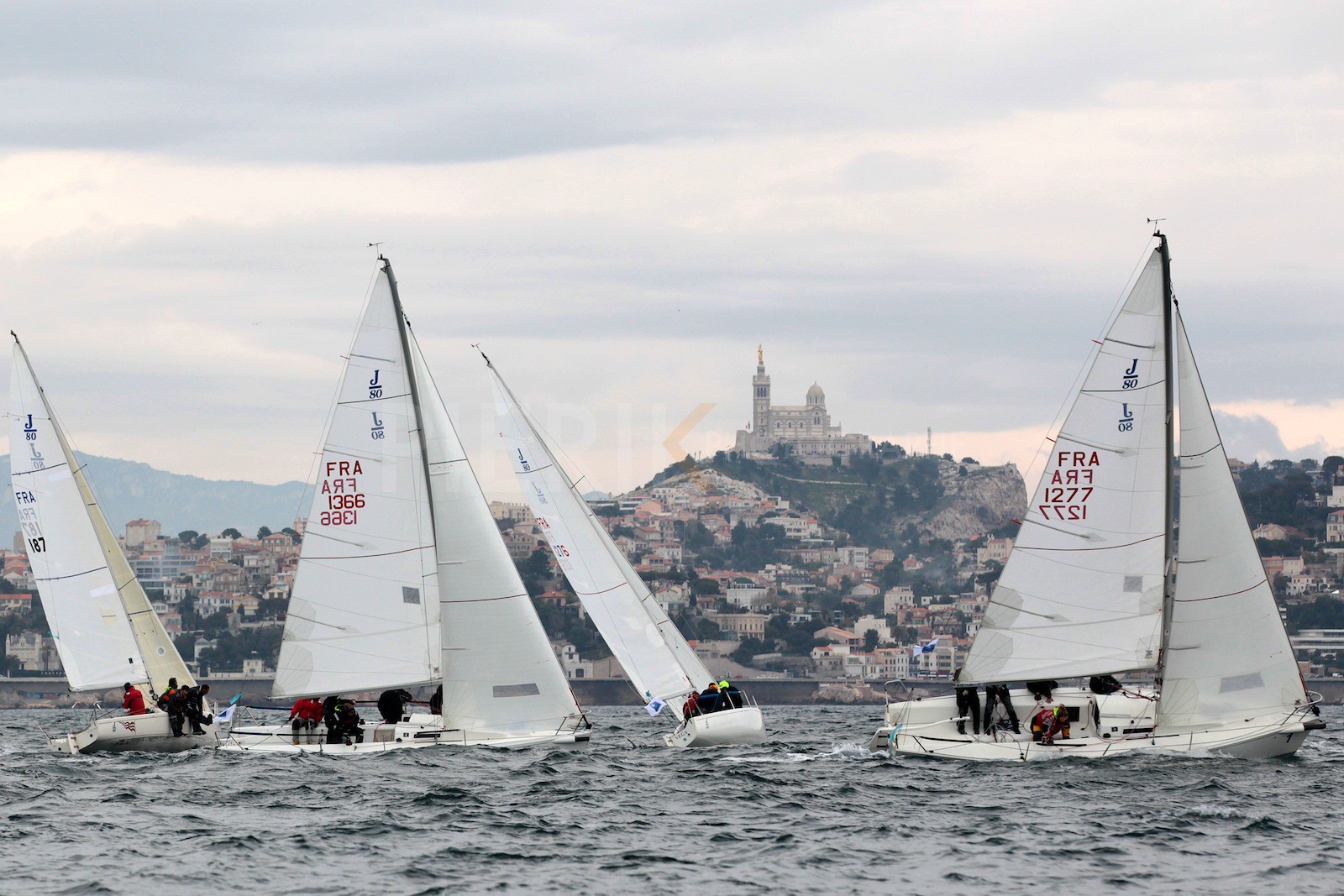 Les J80 au bord à bord