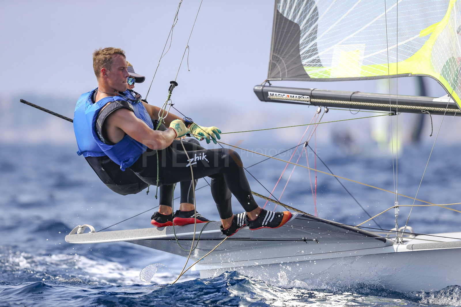 Marseilles France is hosting more than 200 sailors from 28 nations for the 2018 Junior Worl Championship of 49er, 49erFX and Nacra 17. Held from 28 august to 1st september 2018. © Pierick Jeannoutot