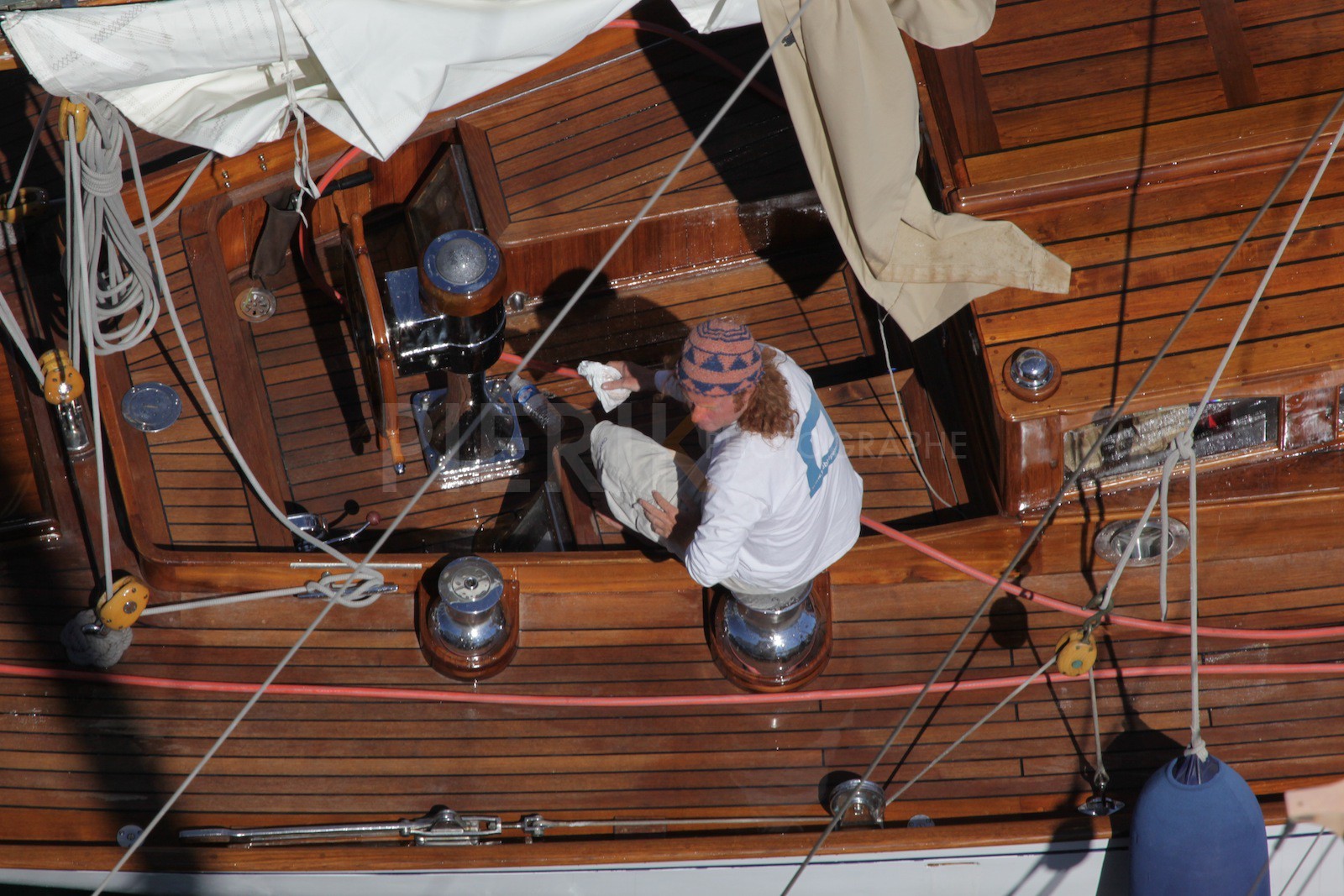 Un marin de The Blue Peter