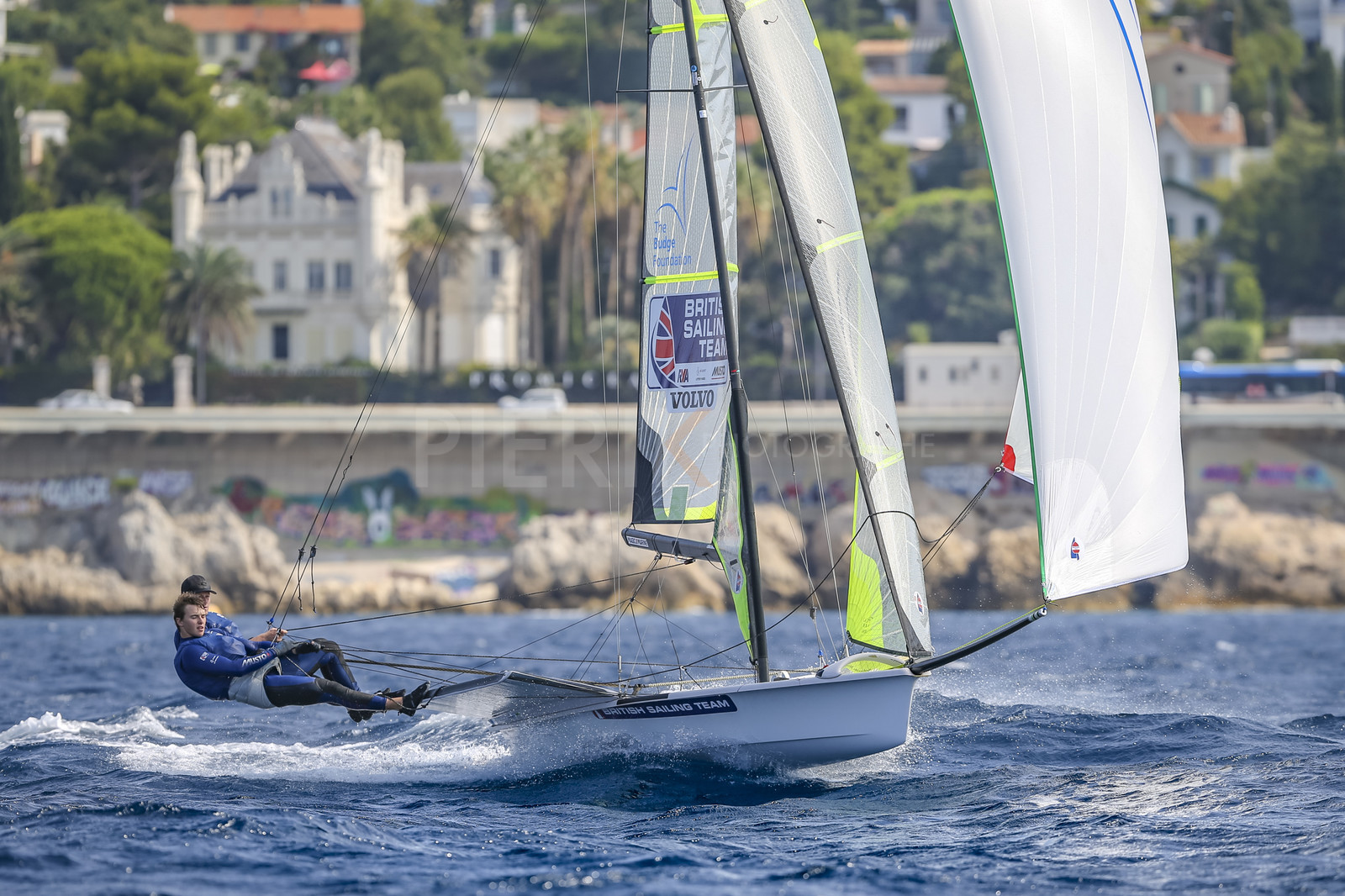 Marseille France is hosting more than 200 sailors from 28 nations for the 2018 Junior Worl Championship of 49er, 49erFX and Nacra 17. Held from 28 august to 1st september 2018. © Pierick Jeannoutot