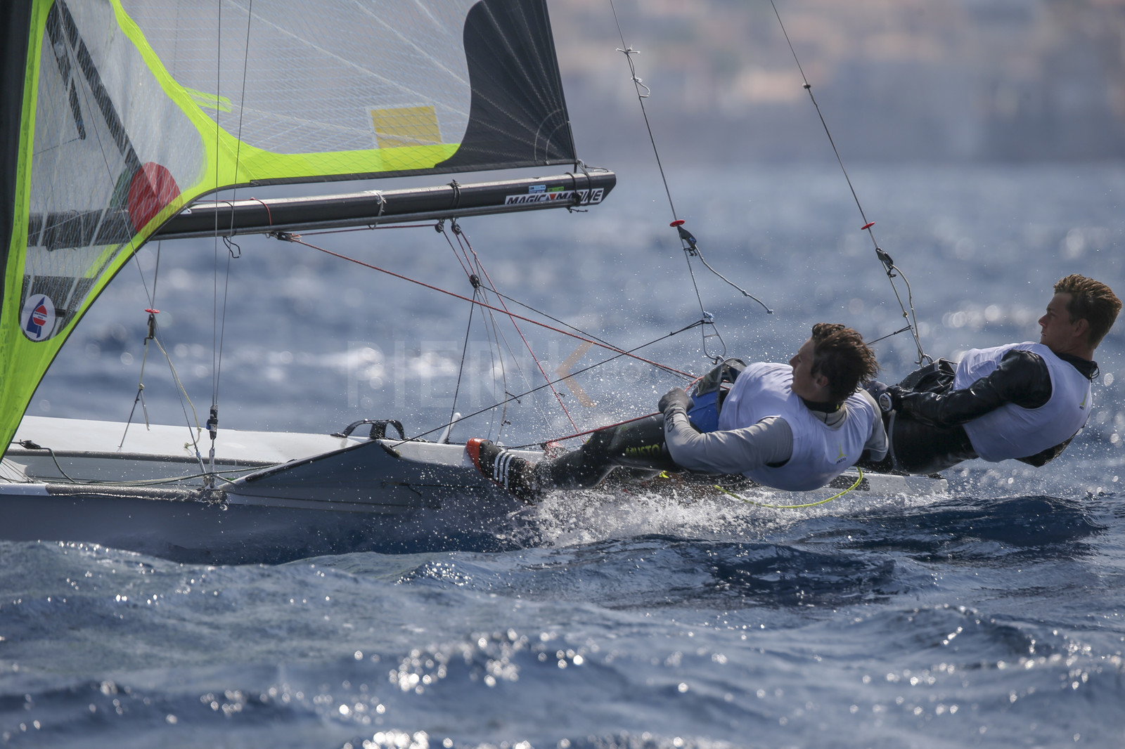 Marseille France is hosting more than 200 sailors from 28 nations for the 2018 Junior Worl Championship of 49er, 49erFX and Nacra 17. Held from 28 august to 1st september 2018. © Pierick Jeannoutot