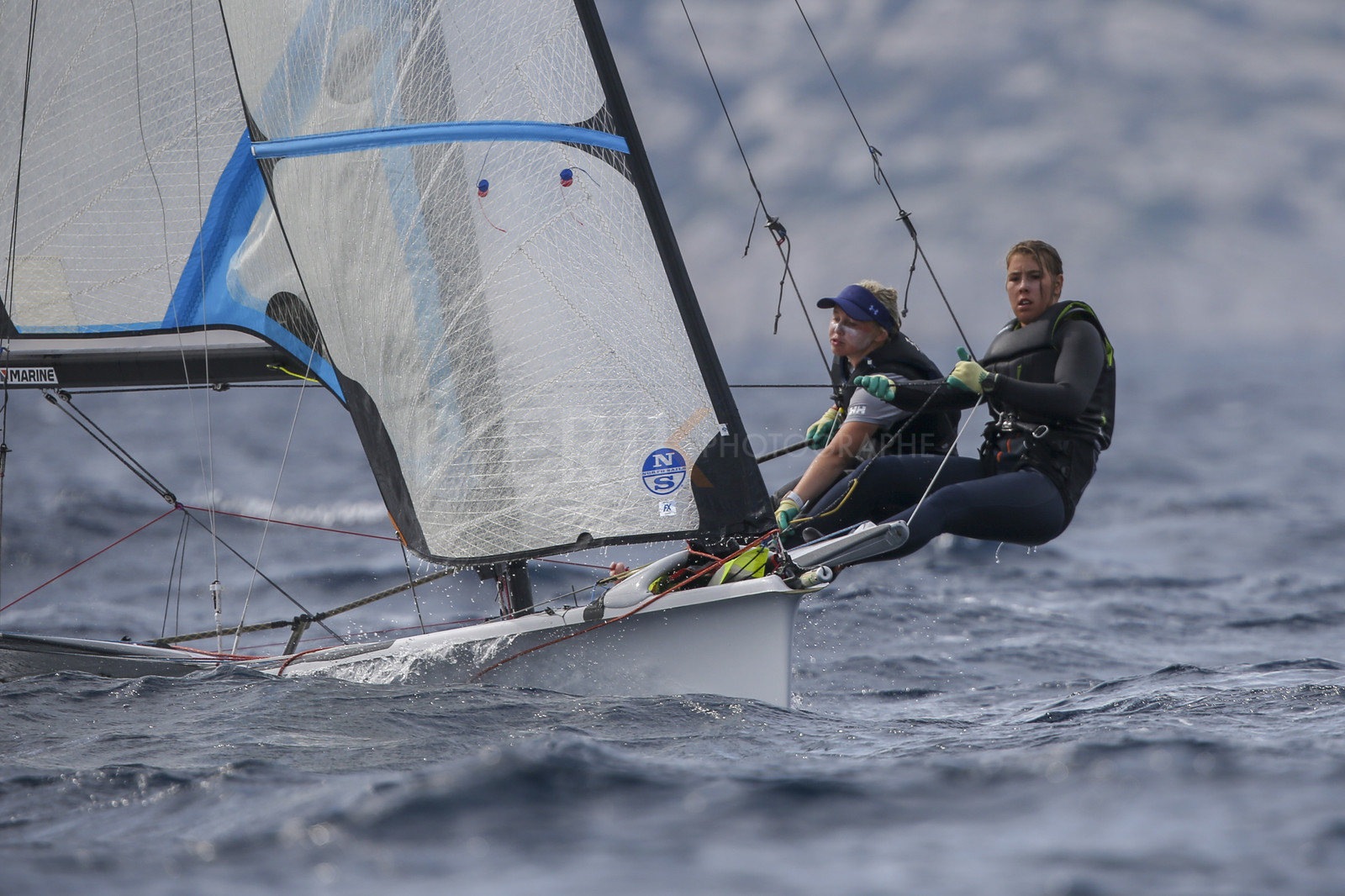 Marseille France is hosting more than 200 sailors from 28 nations for the 2018 Junior Worl Championship of 49er, 49erFX and Nacra 17. Held from 28 august to 1st september 2018. © Pierick Jeannoutot