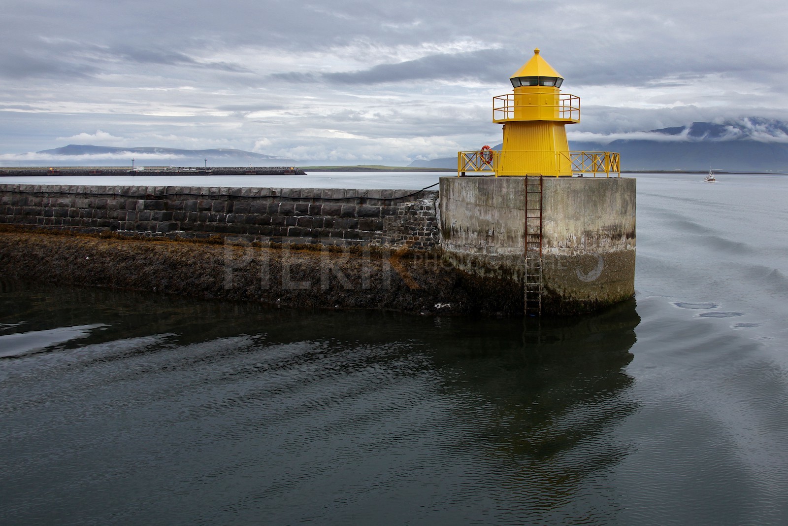 L'entrée du port de Reykjavik