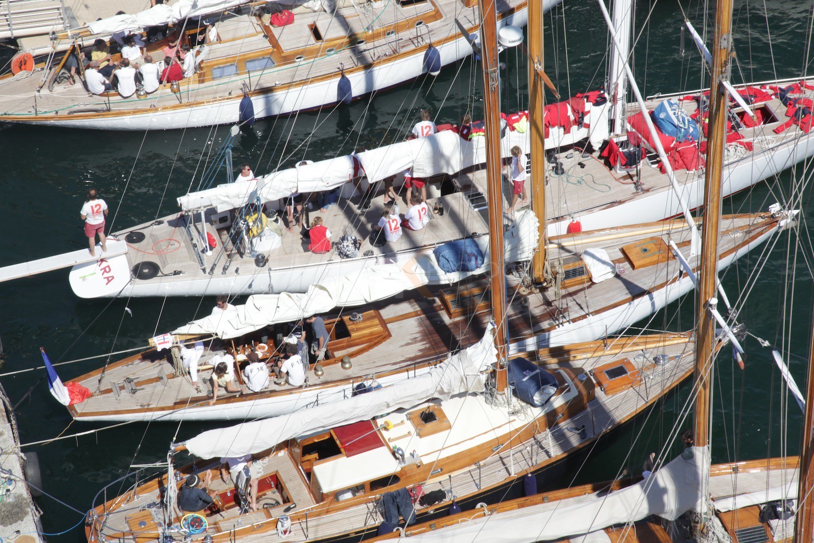 Vue aérienne du village