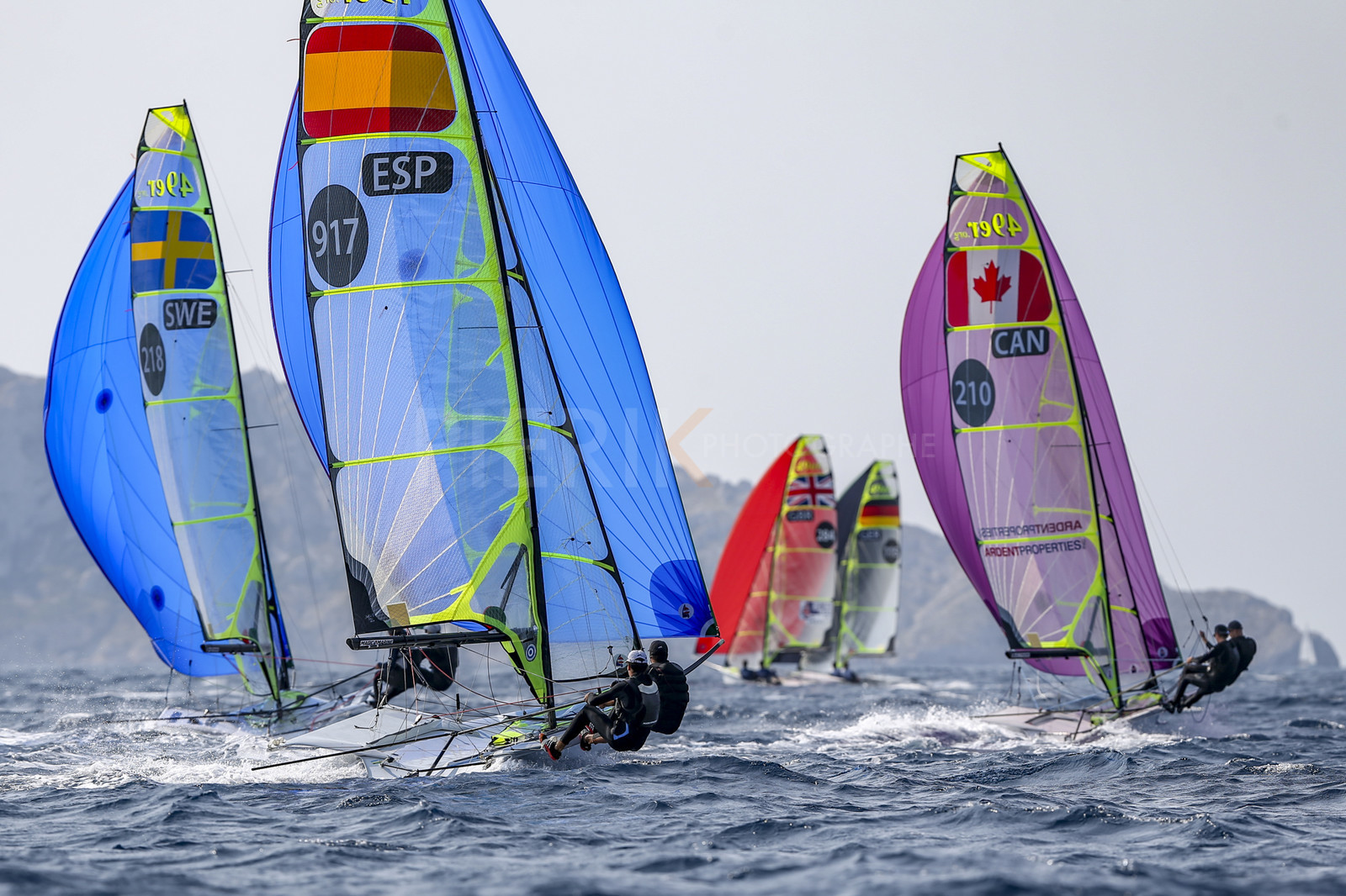 Marseille France is hosting more than 200 sailors from 28 nations for the 2018 Junior Worl Championship of 49er, 49erFX and Nacra 17. Held from 28 august to 1st september 2018. © Pierick Jeannoutot
