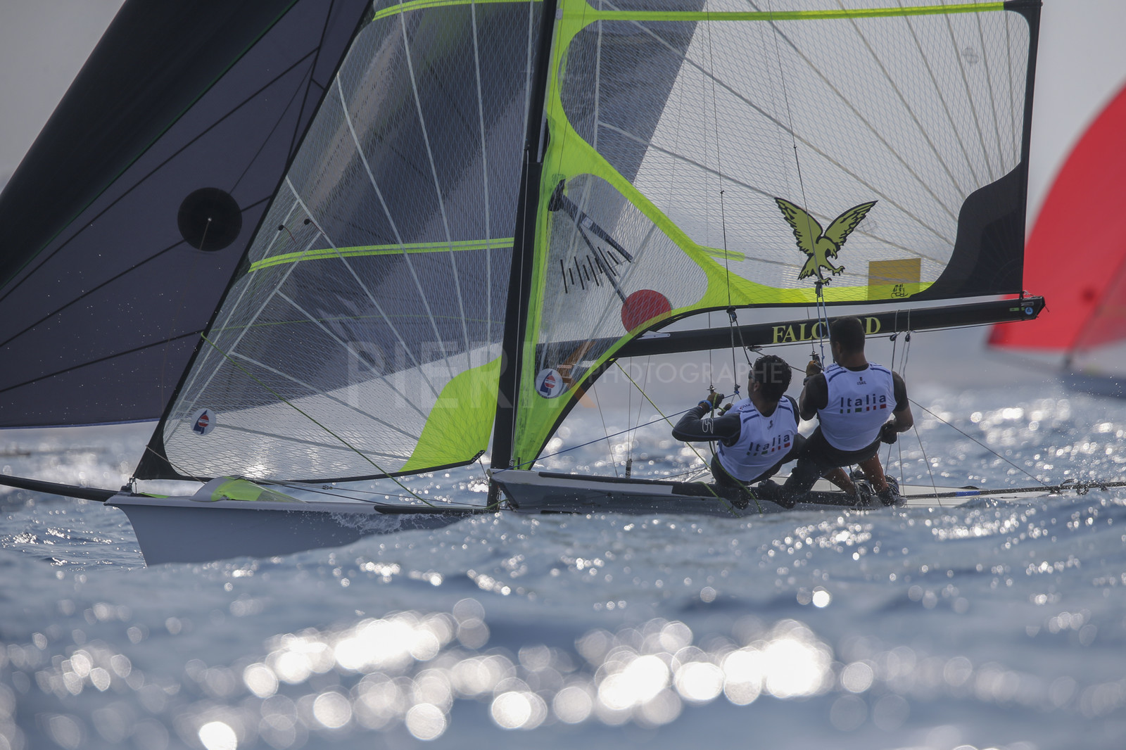 Marseille France is hosting more than 200 sailors from 28 nations for the 2018 Junior Worl Championship of 49er, 49erFX and Nacra 17. Held from 28 august to 1st september 2018. © Pierick Jeannoutot
