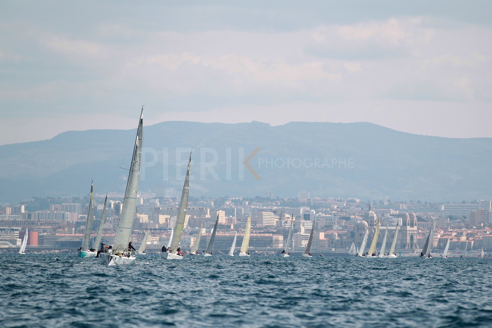 La flotte devant Marseille