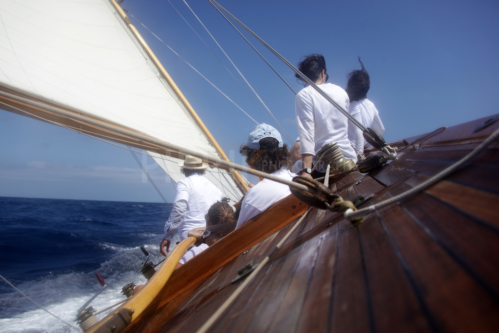 A bord de Irène VIII