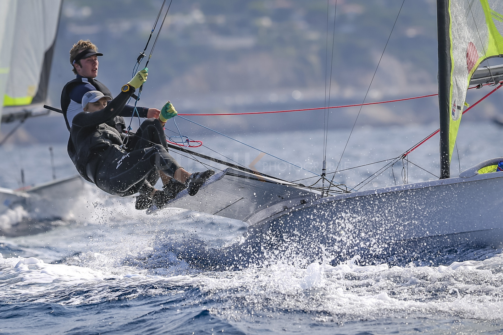 Marseille France is hosting more than 200 sailors from 28 nations for the 2018 Junior Worl Championship of 49er, 49erFX and Nacra 17. Held from 28 august to 1st september 2018. © Pierick Jeannoutot