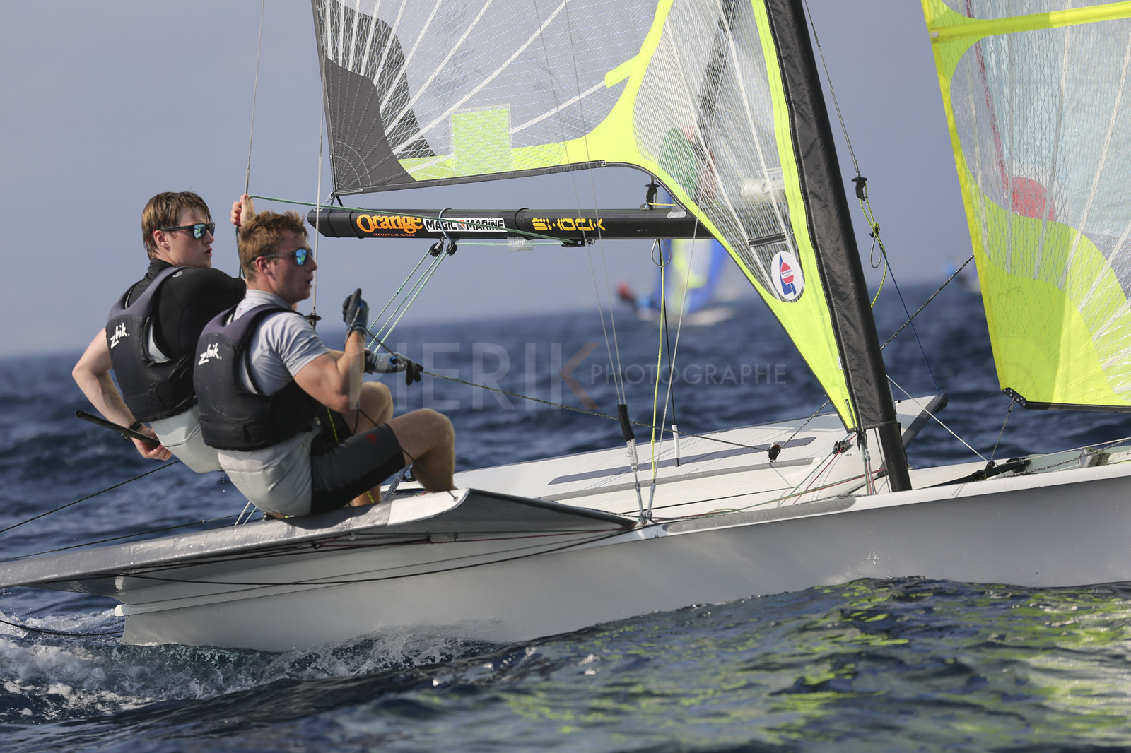 Marseilles France is hosting more than 200 sailors from 28 nations for the 2018 Junior Worl Championship of 49er, 49erFX and Nacra 17. Held from 28 august to 1st september 2018. © Pierick Jeannoutot