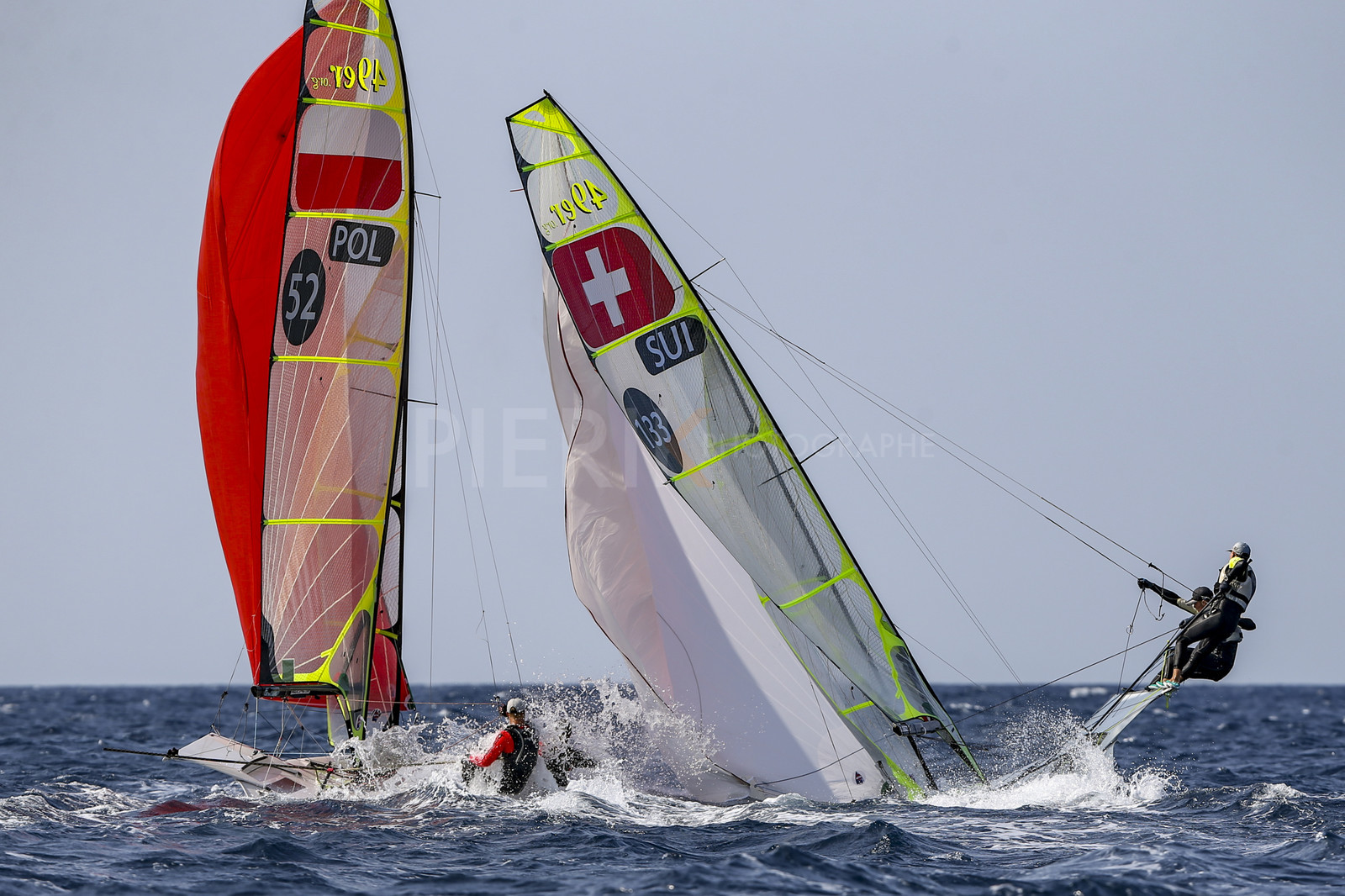 Marseille France is hosting more than 200 sailors from 28 nations for the 2018 Junior Worl Championship of 49er, 49erFX and Nacra 17. Held from 28 august to 1st september 2018. © Pierick Jeannoutot