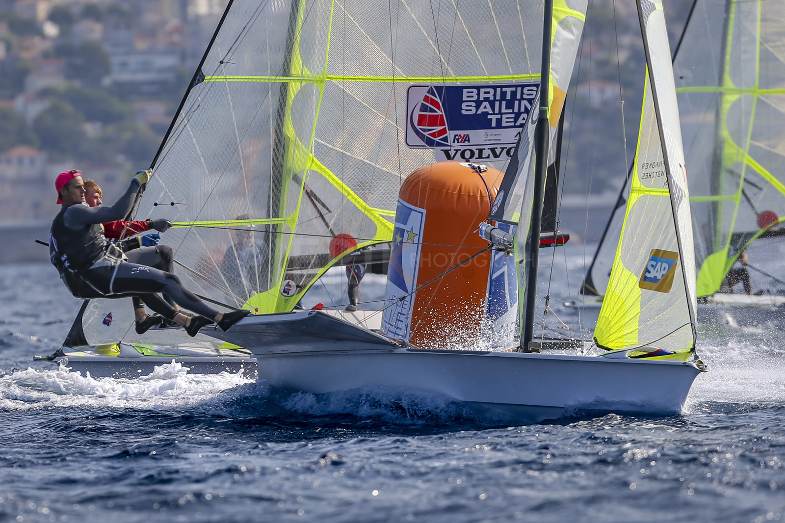 Marseille France is hosting more than 200 sailors from 28 nations for the 2018 Junior Worl Championship of 49er, 49erFX and Nacra 17. Held from 28 august to 1st september 2018. © Pierick Jeannoutot