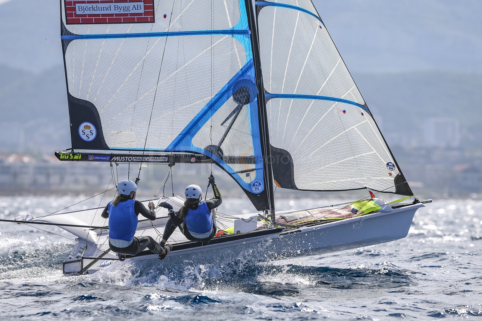 Marseille France is hosting more than 200 sailors from 28 nations for the 2018 Junior Worl Championship of 49er, 49erFX and Nacra 17. Held from 28 august to 1st september 2018. © Pierick Jeannoutot
