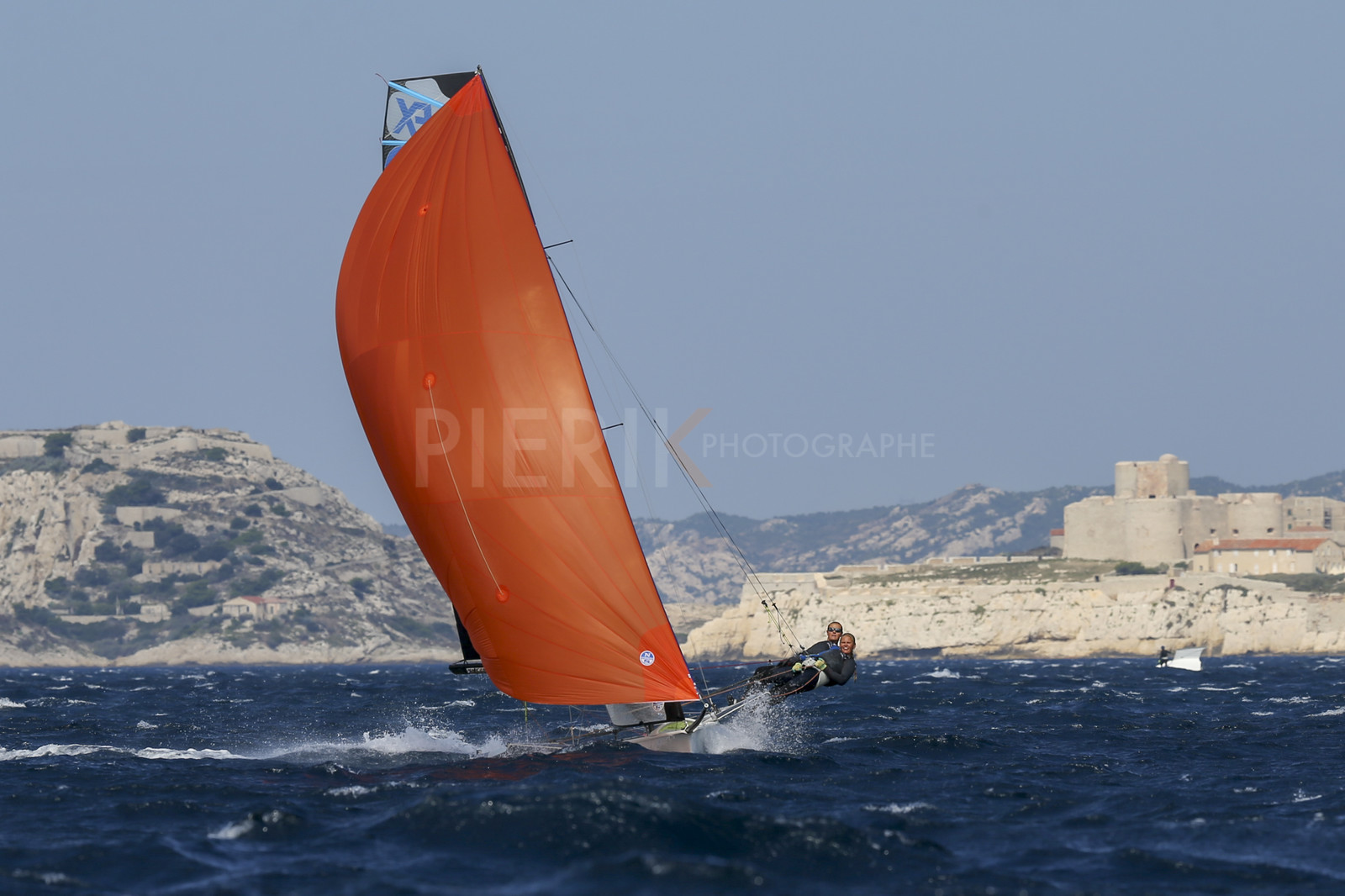 Marseille France is hosting more than 200 sailors from 28 nations for the 2018 Junior Worl Championship of 49er, 49erFX and Nacra 17. Held from 28 august to 1st september 2018. © Pierick Jeannoutot