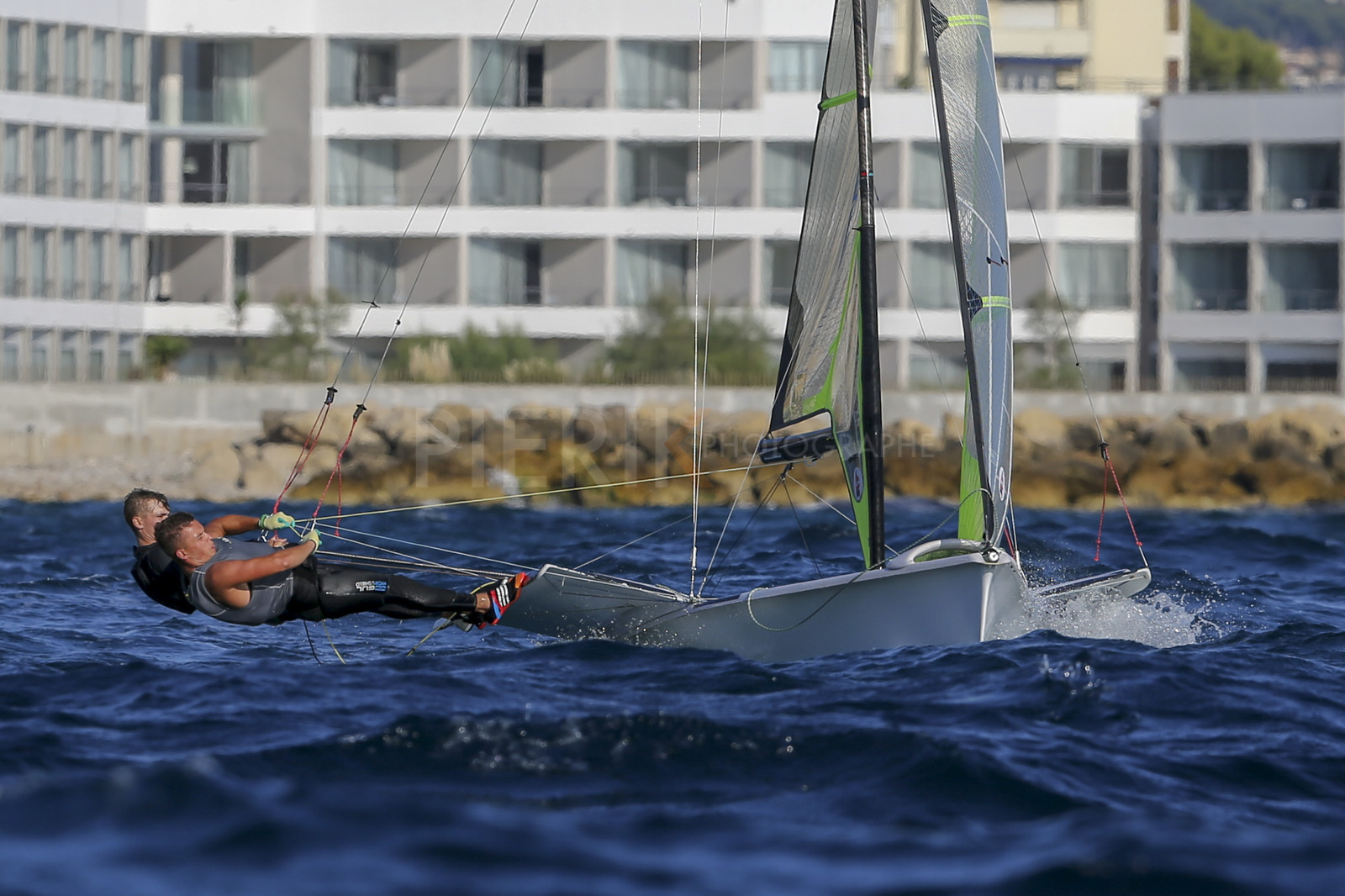 Marseille France is hosting more than 200 sailors from 28 nations for the 2018 Junior Worl Championship of 49er, 49erFX and Nacra 17. Held from 28 august to 1st september 2018. © Pierick Jeannoutot