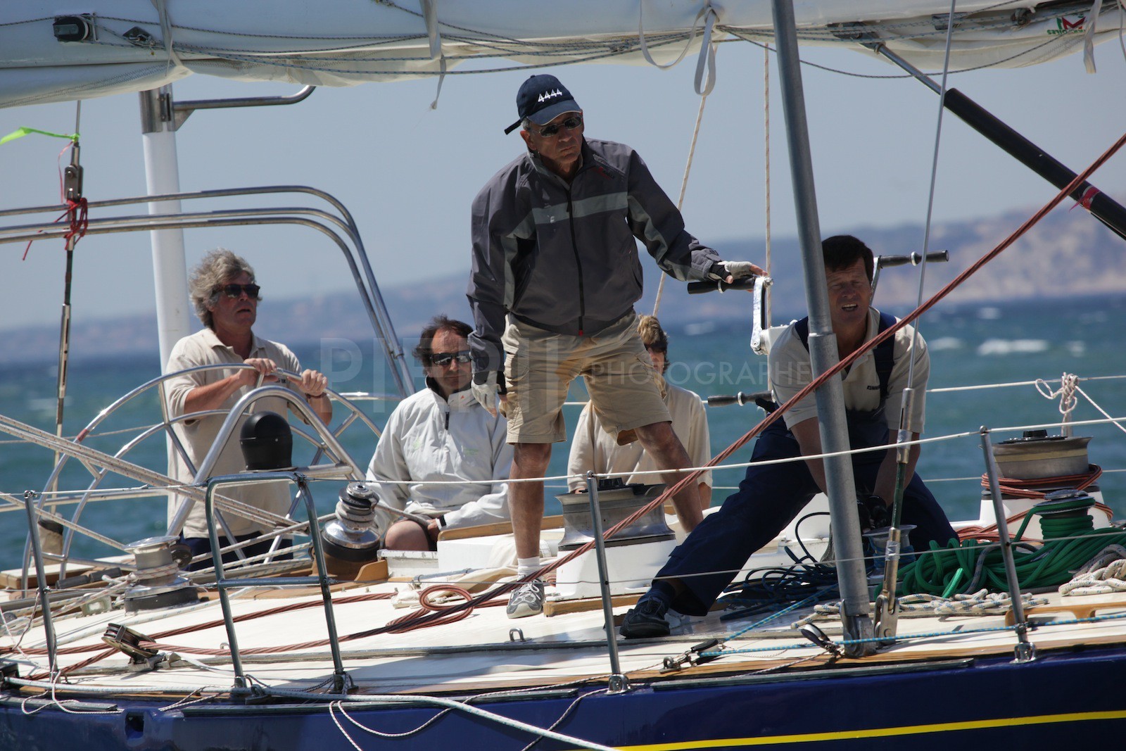 L'équipage de Running Tide