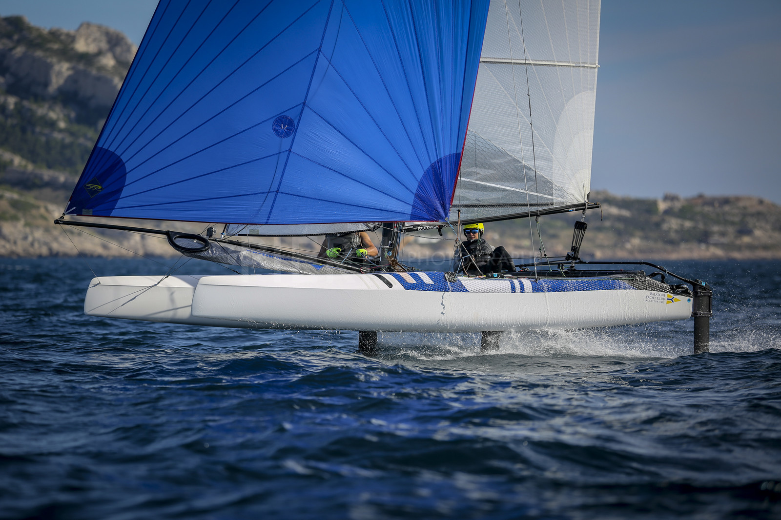 Marseilles France is hosting more than 200 sailors from 28 nations for the 2018 Junior Worl Championship of 49er, 49erFX and Nacra 17. Held from 28 august to 1st september 2018. © Pierick Jeannoutot