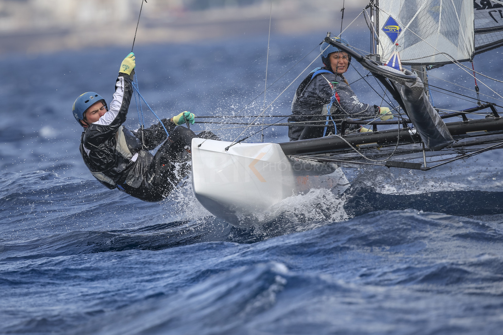 Marseille France is hosting more than 200 sailors from 28 nations for the 2018 Junior Worl Championship of 49er, 49erFX and Nacra 17. Held from 28 august to 1st september 2018. © Pierick Jeannoutot