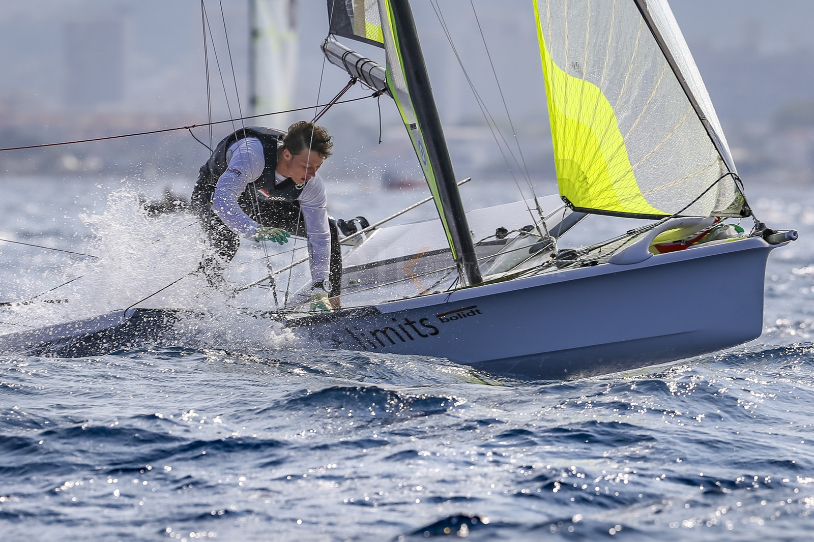 Marseille France is hosting more than 200 sailors from 28 nations for the 2018 Junior Worl Championship of 49er, 49erFX and Nacra 17. Held from 28 august to 1st september 2018. © Pierick Jeannoutot