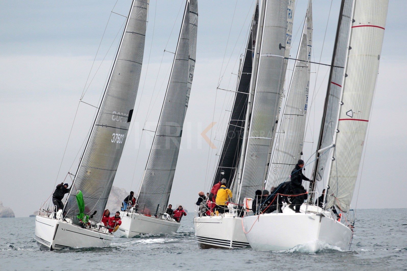 Envoi de spi à la bouée