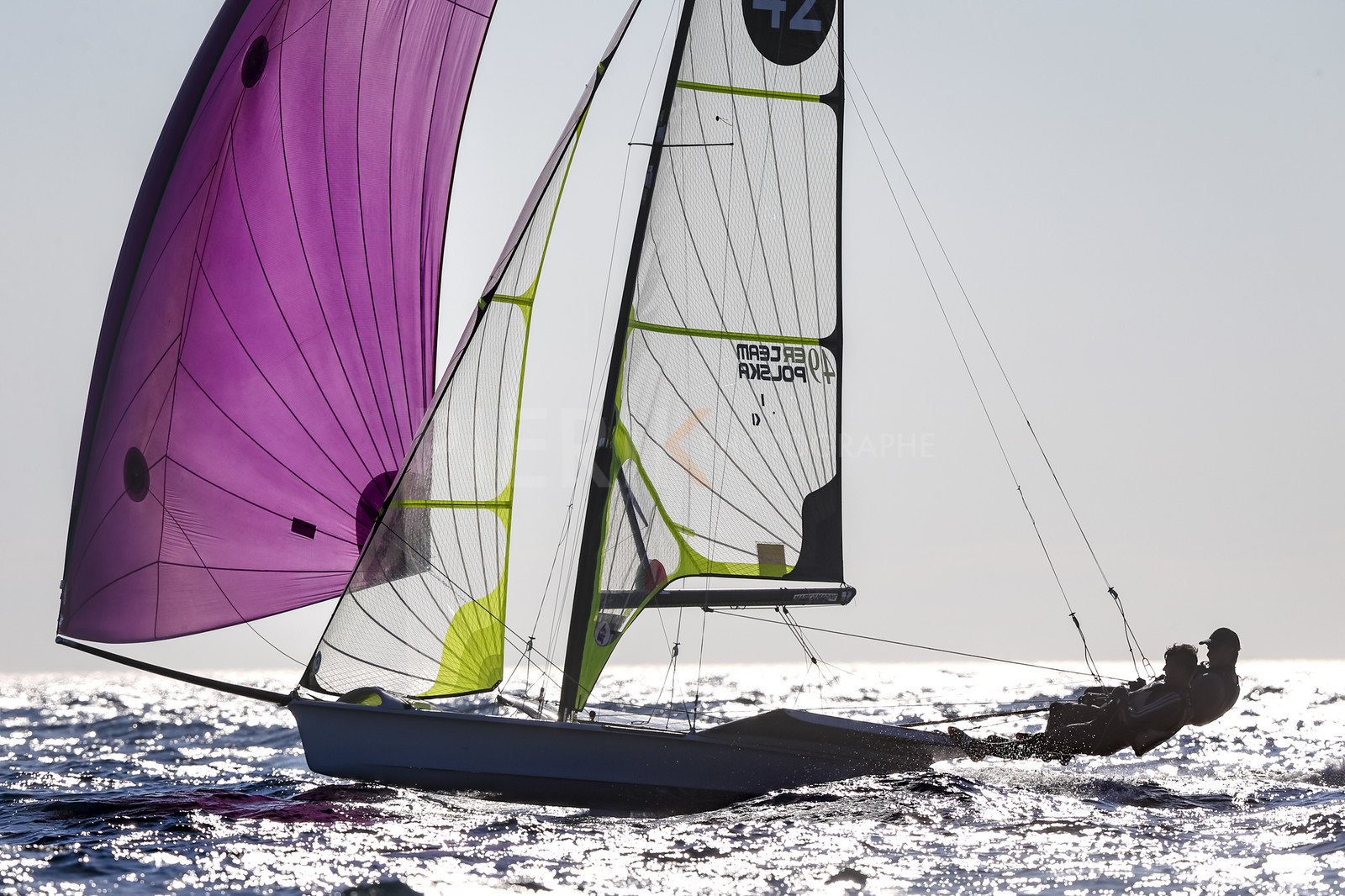 Marseille France is hosting more than 200 sailors from 28 nations for the 2018 Junior Worl Championship of 49er, 49erFX and Nacra 17. Held from 28 august to 1st september 2018. © Pierick Jeannoutot