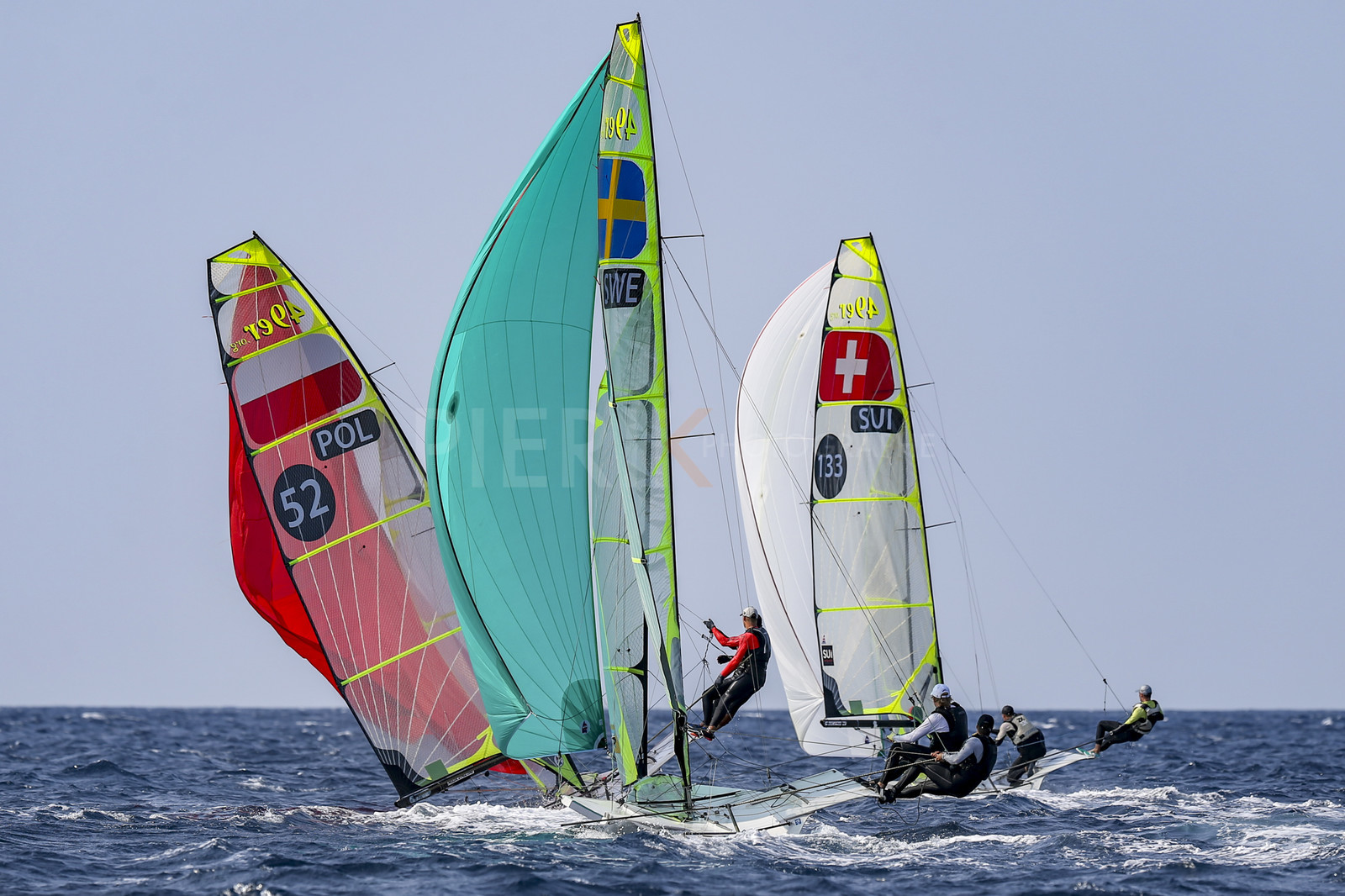 Marseille France is hosting more than 200 sailors from 28 nations for the 2018 Junior Worl Championship of 49er, 49erFX and Nacra 17. Held from 28 august to 1st september 2018. © Pierick Jeannoutot