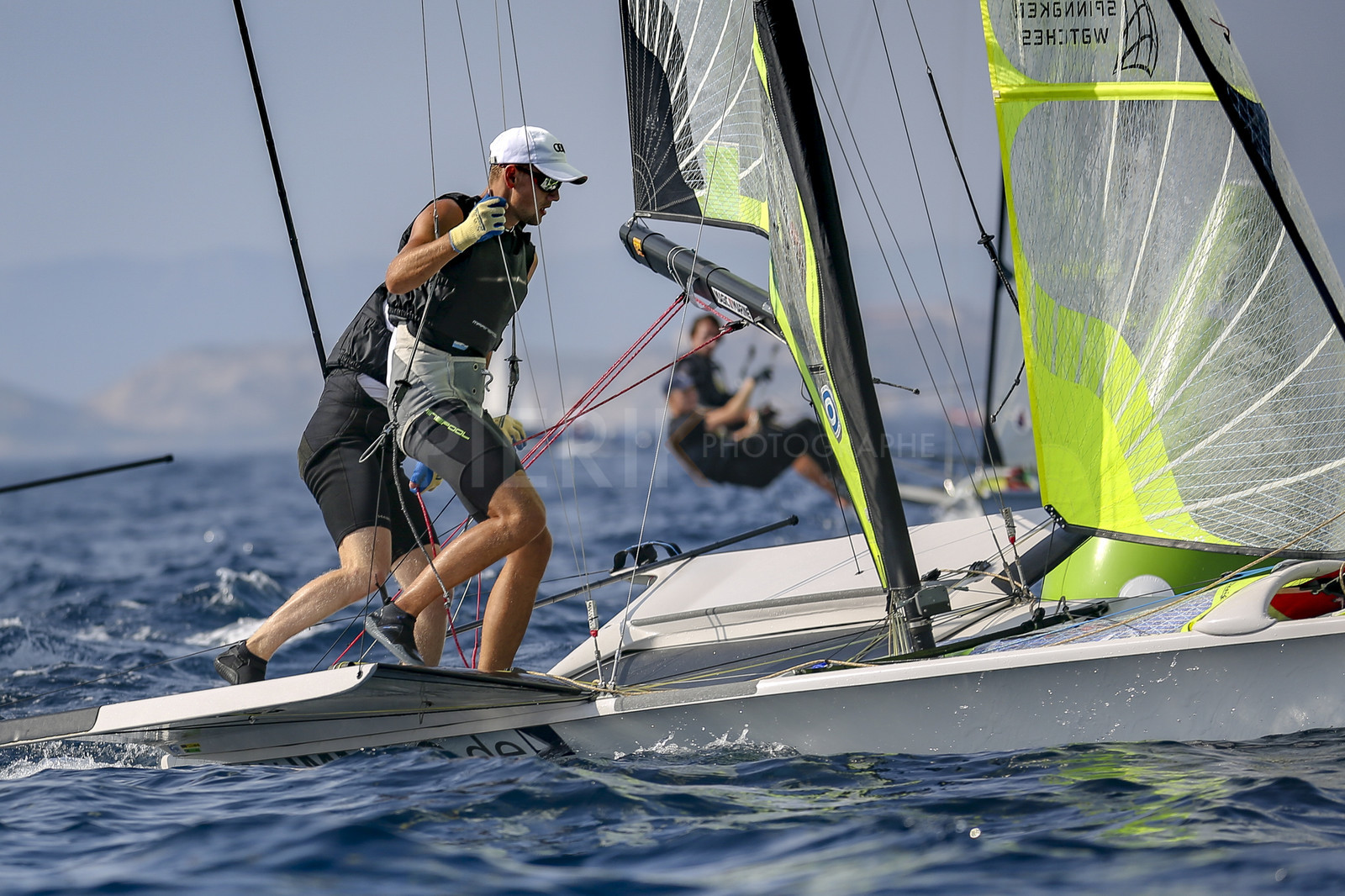 Marseilles France is hosting more than 200 sailors from 28 nations for the 2018 Junior Worl Championship of 49er, 49erFX and Nacra 17. Held from 28 august to 1st september 2018. © Pierick Jeannoutot