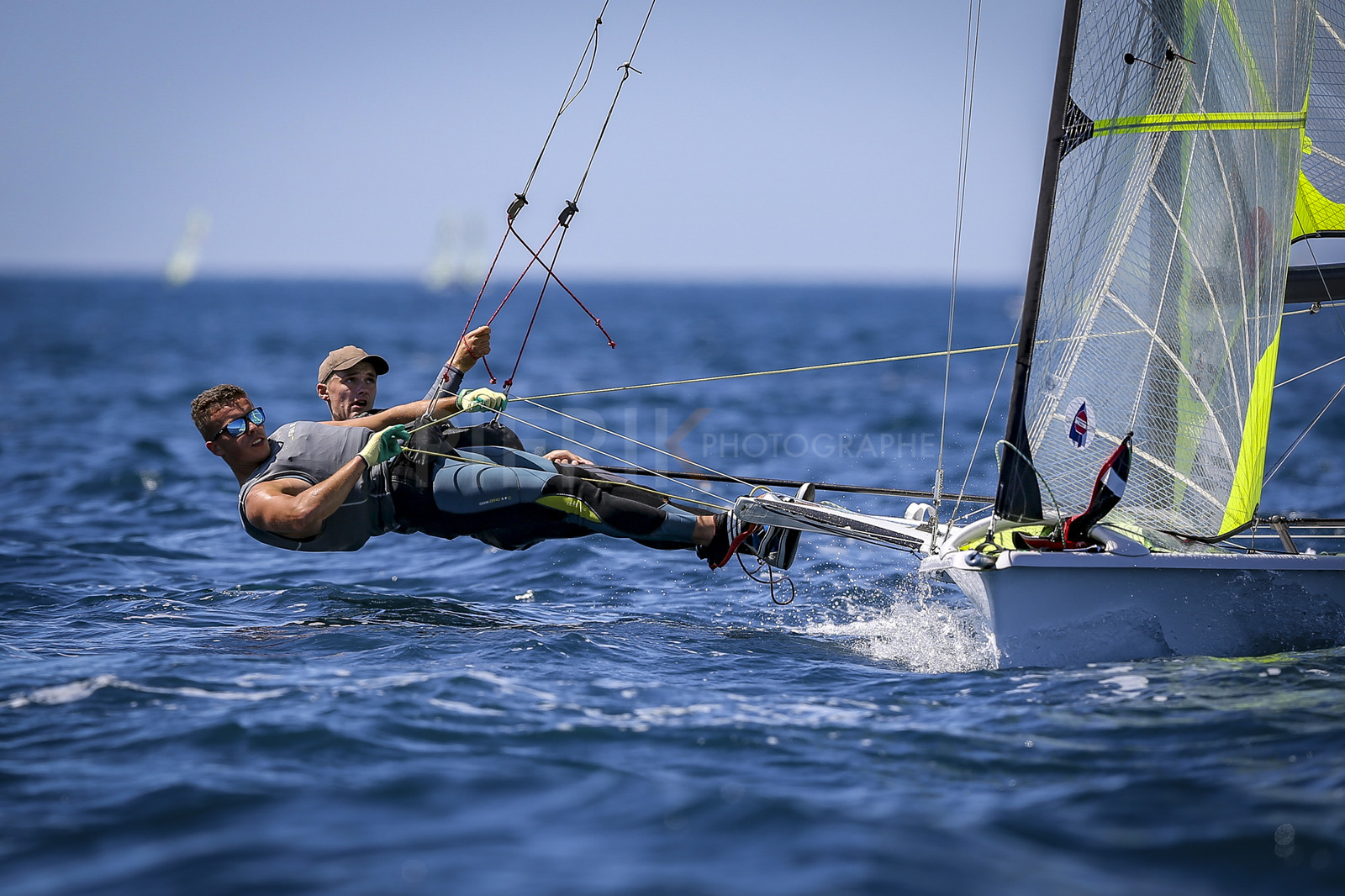 Marseilles France is hosting more than 200 sailors from 28 nations for the 2018 Junior Worl Championship of 49er, 49erFX and Nacra 17. Held from 28 august to 1st september 2018. © Pierick Jeannoutot