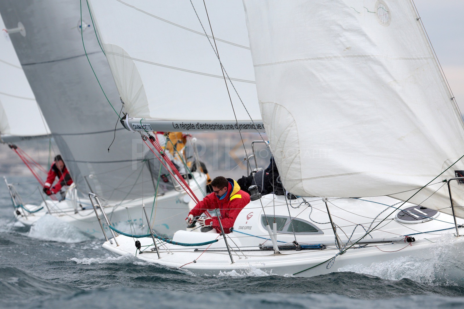 Relance après la bouée