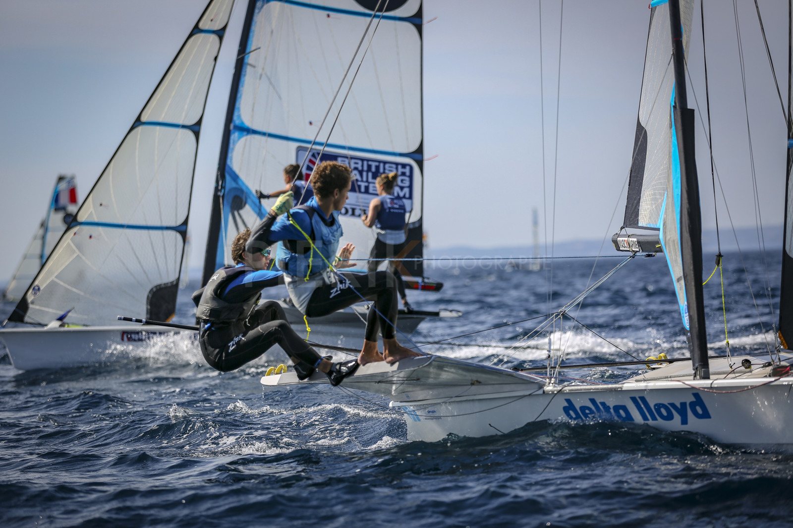 Marseilles France is hosting more than 200 sailors from 28 nations for the 2018 Junior Worl Championship of 49er, 49erFX and Nacra 17. Held from 28 august to 1st september 2018. © Pierick Jeannoutot