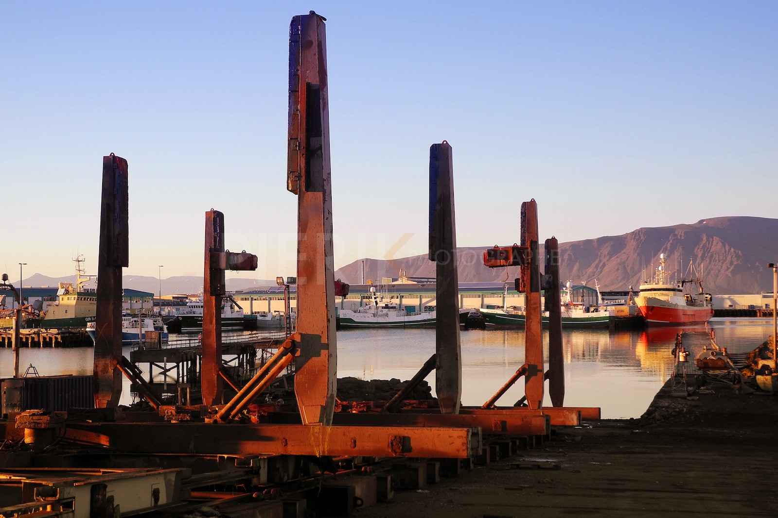 Chantier naval à Reykjavik