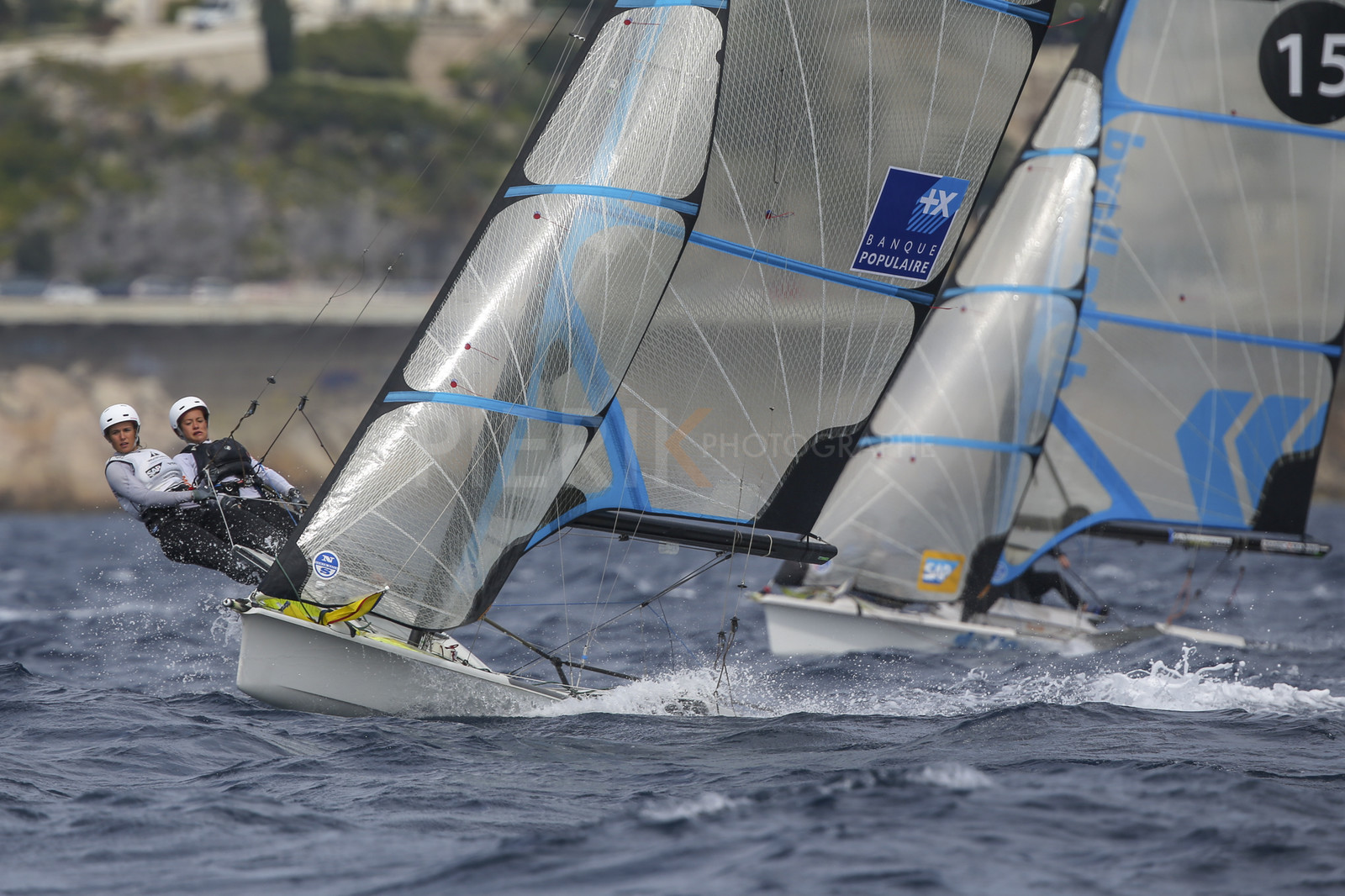 Marseille France is hosting more than 200 sailors from 28 nations for the 2018 Junior Worl Championship of 49er, 49erFX and Nacra 17. Held from 28 august to 1st september 2018. © Pierick Jeannoutot