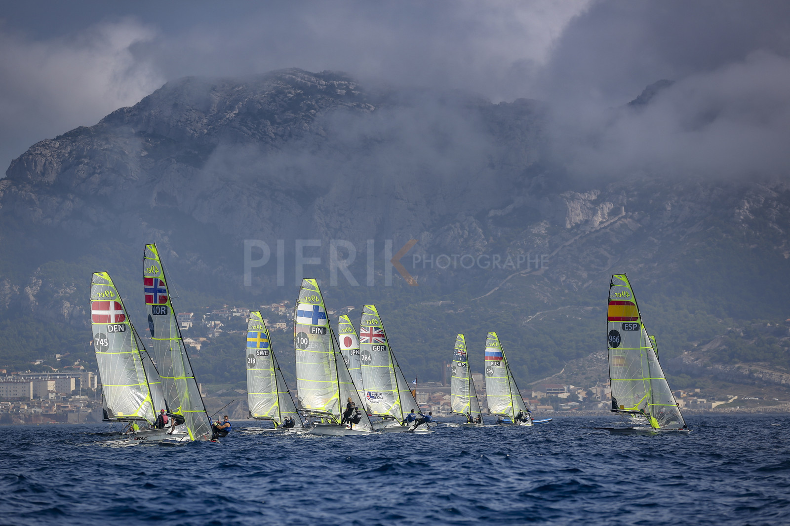 Marseilles France is hosting more than 200 sailors from 28 nations for the 2018 Junior Worl Championship of 49er, 49erFX and Nacra 17. Held from 28 august to 1st september 2018. © Pierick Jeannoutot