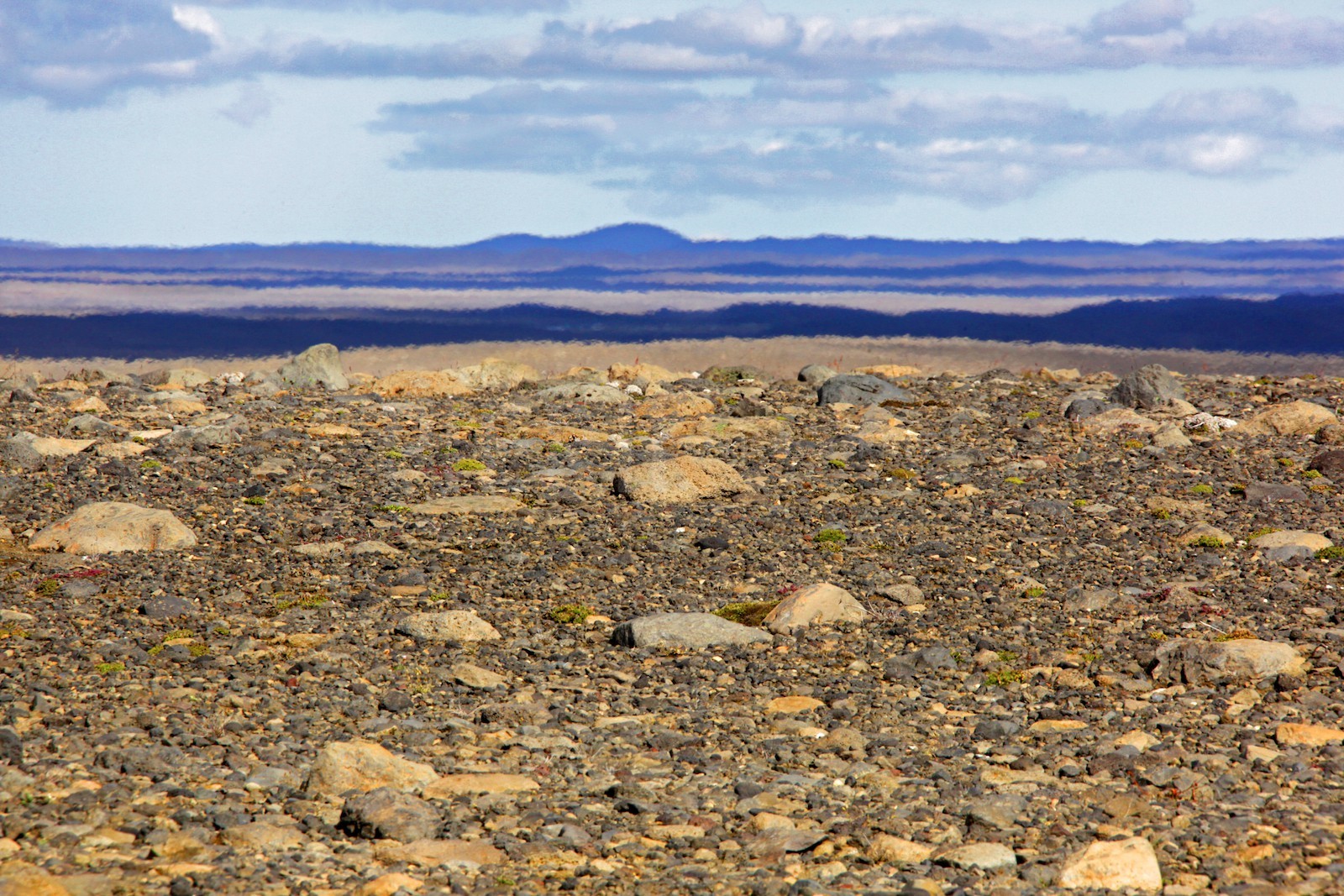 Sur les plateaux du centre, Islande