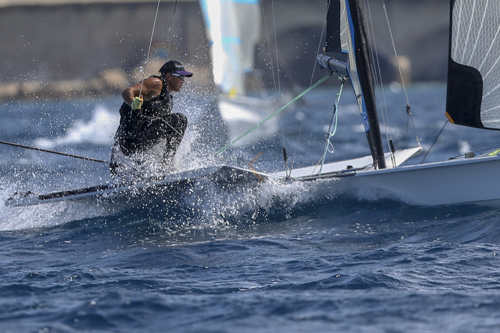 Marseille France is hosting more than 200 sailors from 28 nations for the 2018 Junior Worl Championship of 49er, 49erFX and Nacra 17. Held from 28 august to 1st september 2018. © Pierick Jeannoutot