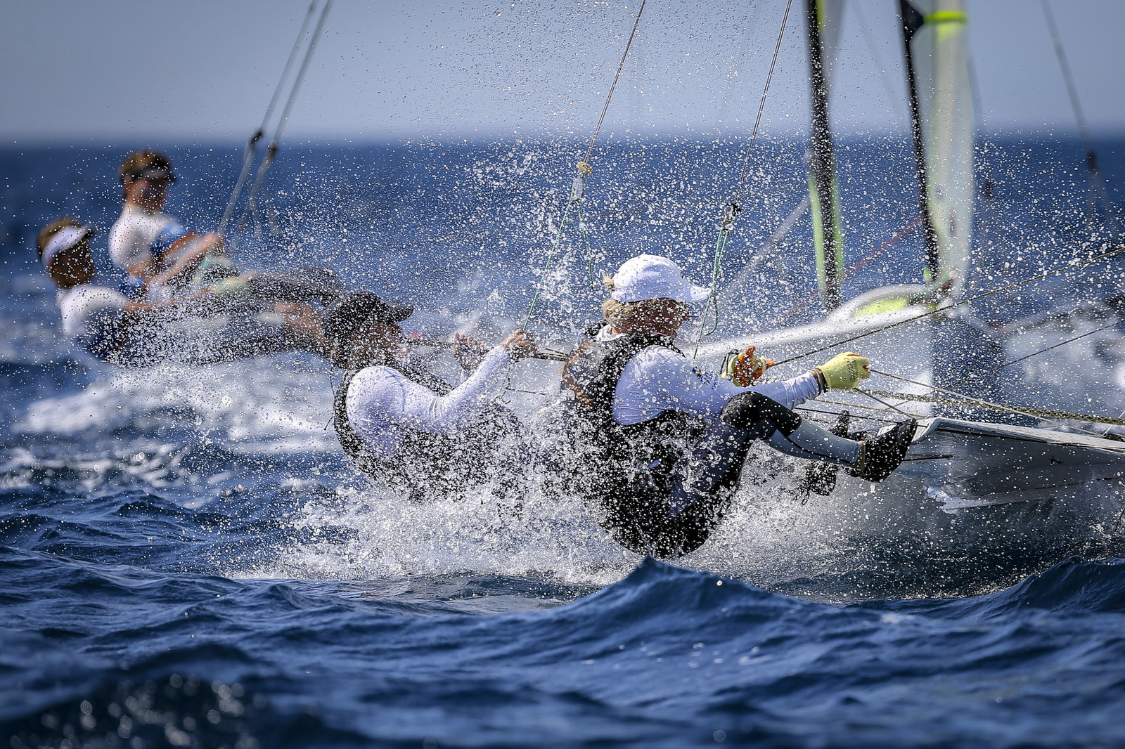 Marseilles France is hosting more than 200 sailors from 28 nations for the 2018 Junior Worl Championship of 49er, 49erFX and Nacra 17. Held from 28 august to 1st september 2018. © Pierick Jeannoutot