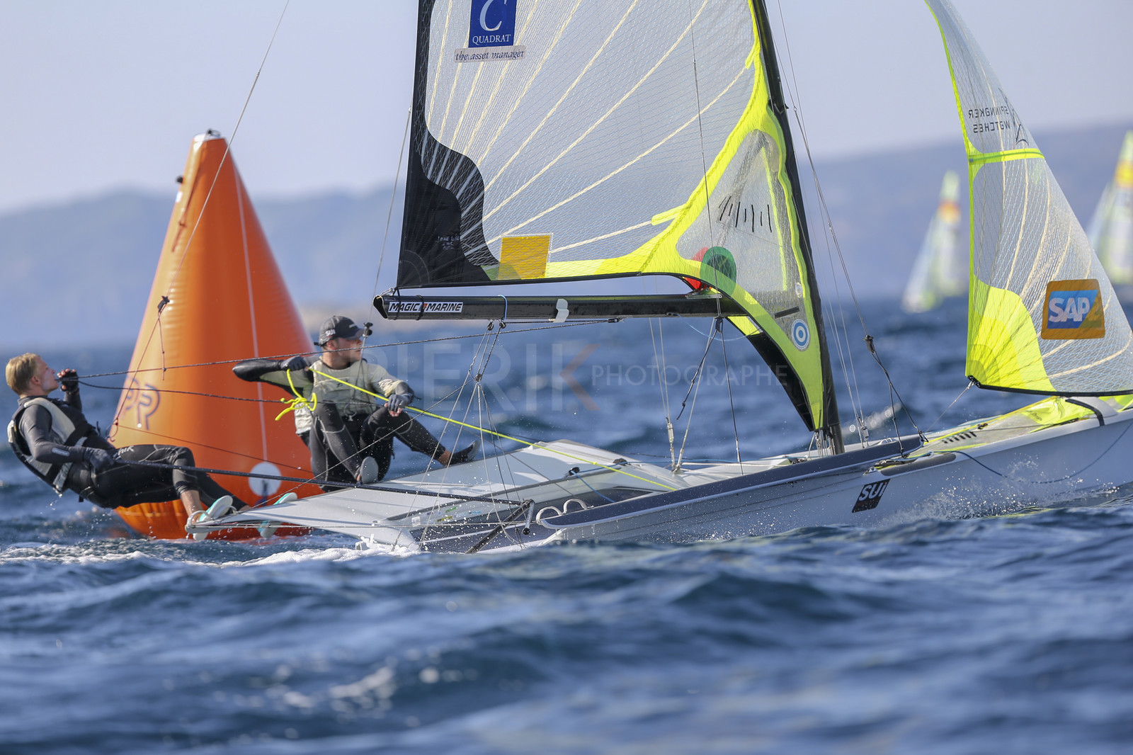 Marseille France is hosting more than 200 sailors from 28 nations for the 2018 Junior Worl Championship of 49er, 49erFX and Nacra 17. Held from 28 august to 1st september 2018. © Pierick Jeannoutot