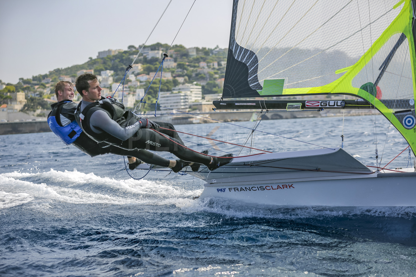 Marseille France is hosting more than 200 sailors from 28 nations for the 2018 Junior Worl Championship of 49er, 49erFX and Nacra 17. Held from 28 august to 1st september 2018. © Pierick Jeannoutot