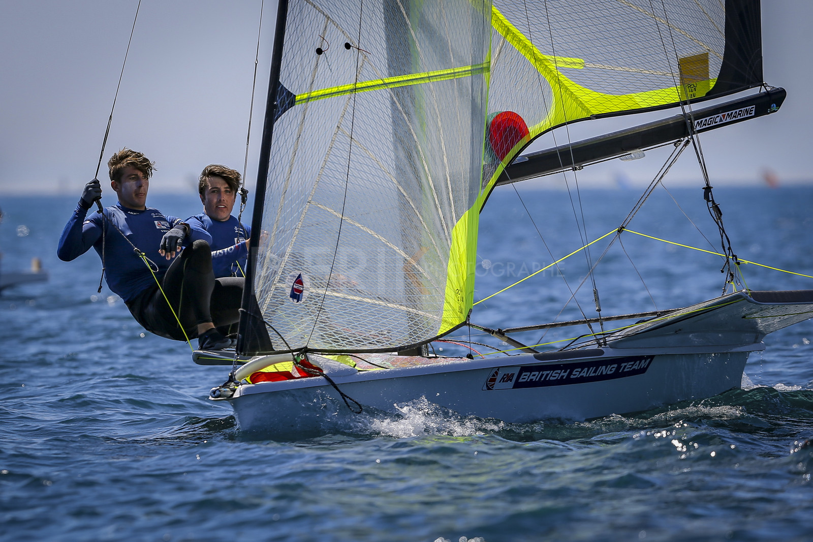 Marseilles France is hosting more than 200 sailors from 28 nations for the 2018 Junior Worl Championship of 49er, 49erFX and Nacra 17. Held from 28 august to 1st september 2018. © Pierick Jeannoutot