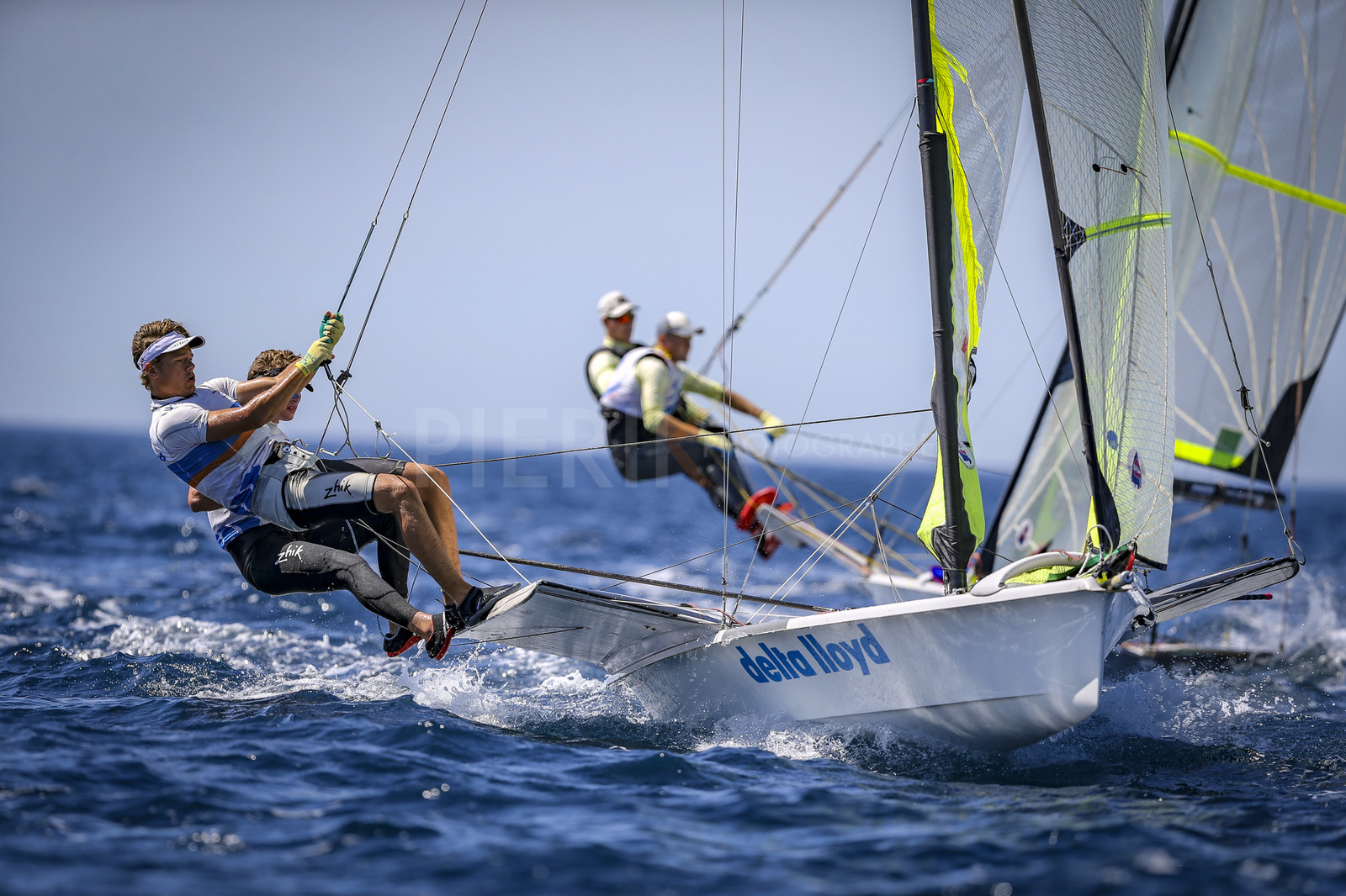 Marseilles France is hosting more than 200 sailors from 28 nations for the 2018 Junior Worl Championship of 49er, 49erFX and Nacra 17. Held from 28 august to 1st september 2018. © Pierick Jeannoutot