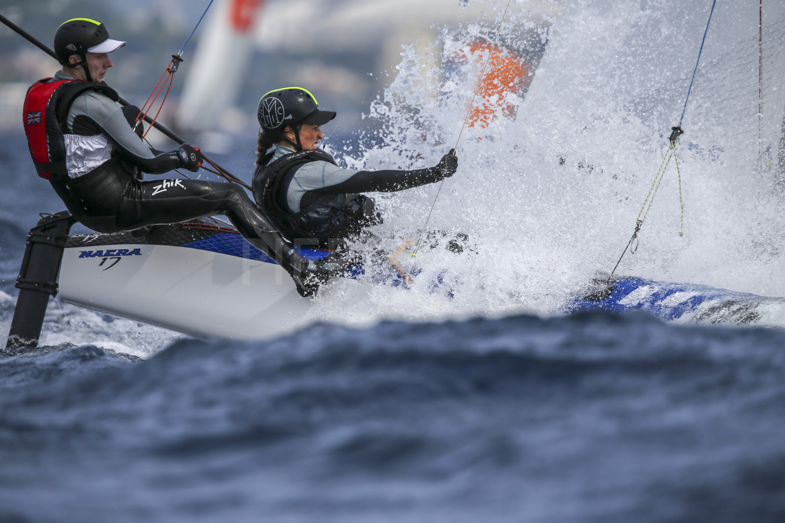 Marseille France is hosting more than 200 sailors from 28 nations for the 2018 Junior Worl Championship of 49er, 49erFX and Nacra 17. Held from 28 august to 1st september 2018. © Pierick Jeannoutot