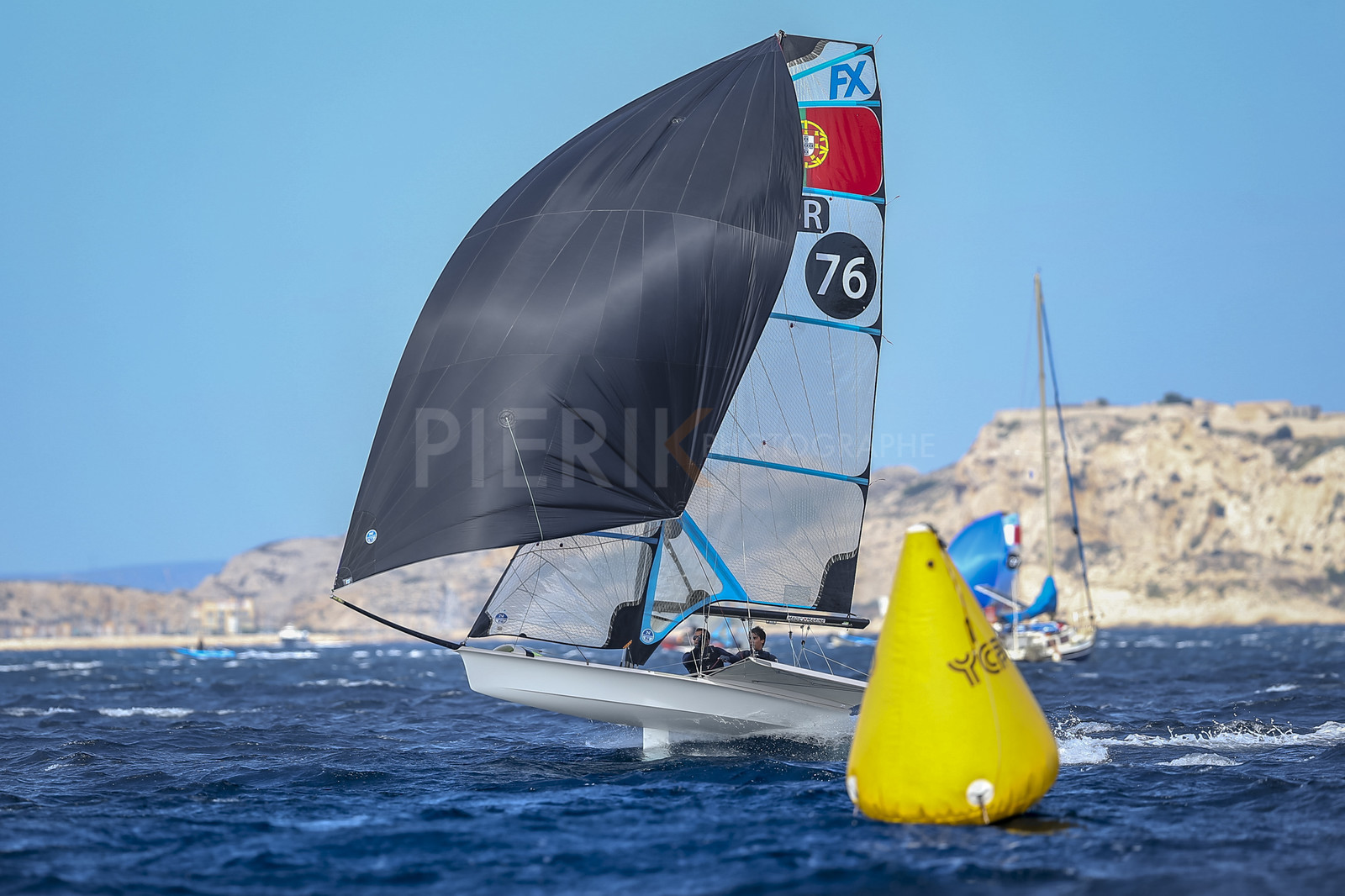 Marseille France is hosting more than 200 sailors from 28 nations for the 2018 Junior Worl Championship of 49er, 49erFX and Nacra 17. Held from 28 august to 1st september 2018. © Pierick Jeannoutot